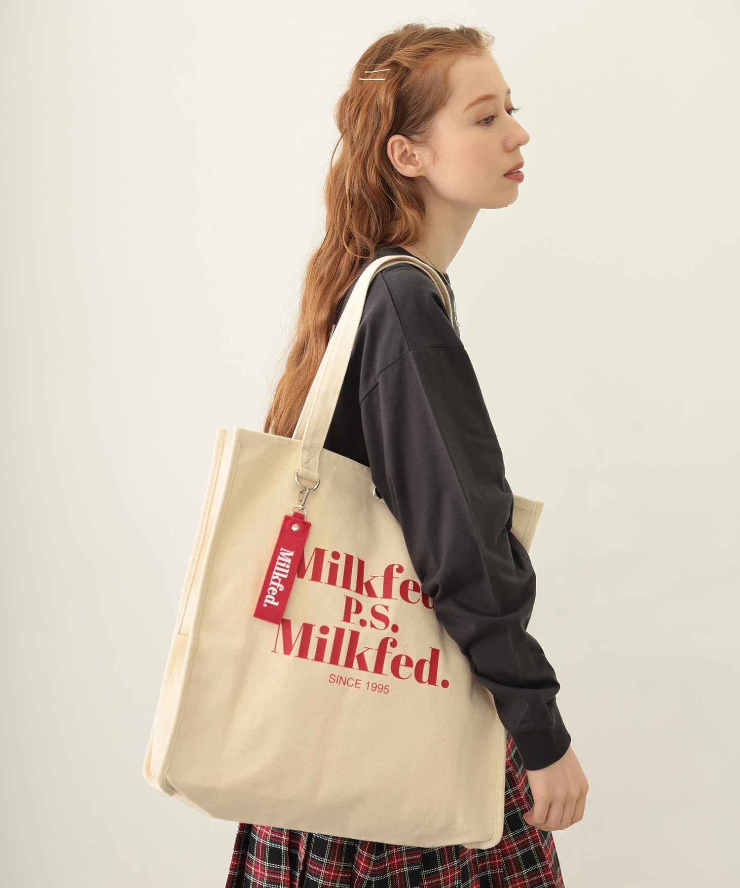 DIDONE LOGO BIG TOTE MILKFED.