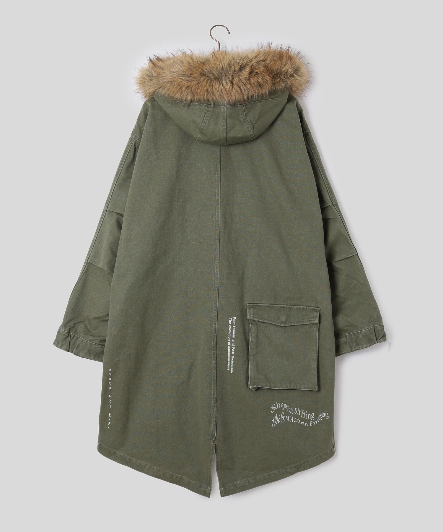 PERKS AND MINI/パークスアンドミニ/TRUE NATURE FISHTAIL PARKA 39221