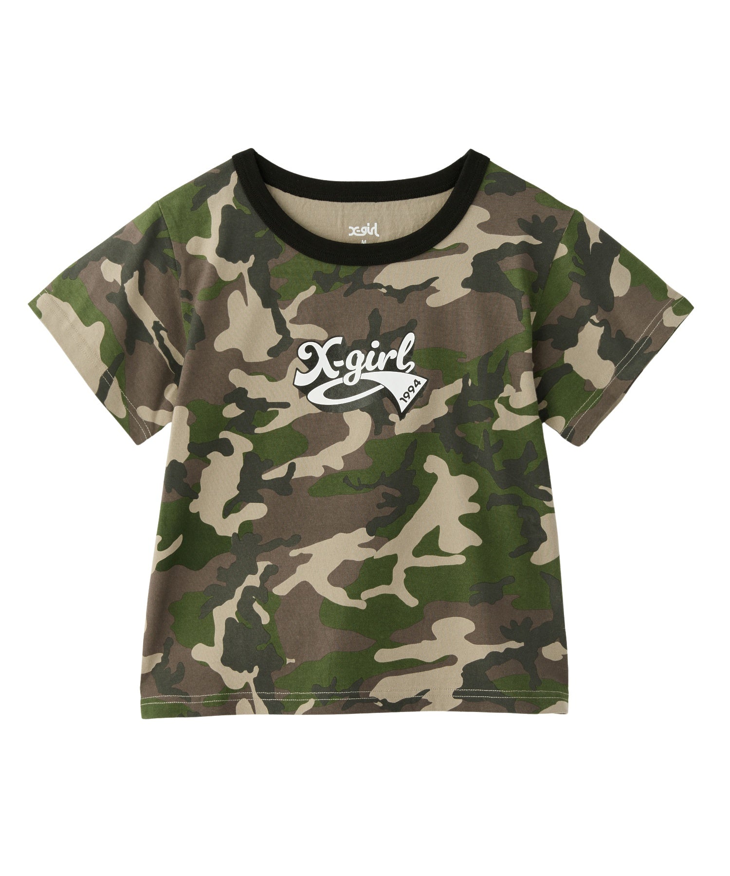 CURSIVE LOGO CAMO S/S BABY TEE
