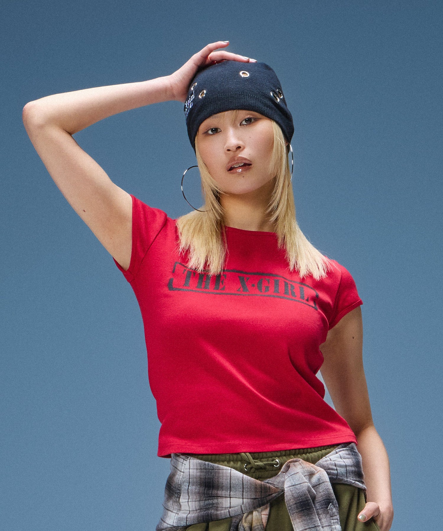 STENCIL LOGO S/S BABY TEE