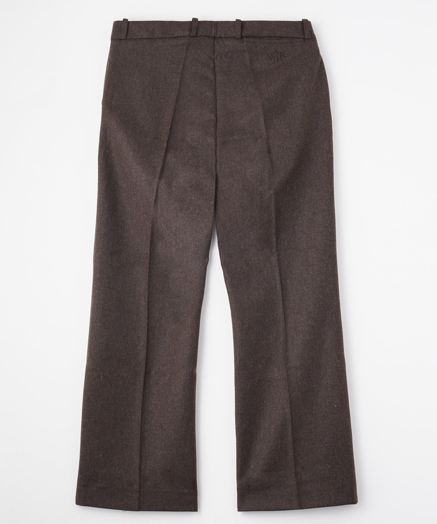 WALK IN PARIS/ウォーキンパリス/BROWN wool suit pants 24FW BROWN PANTS