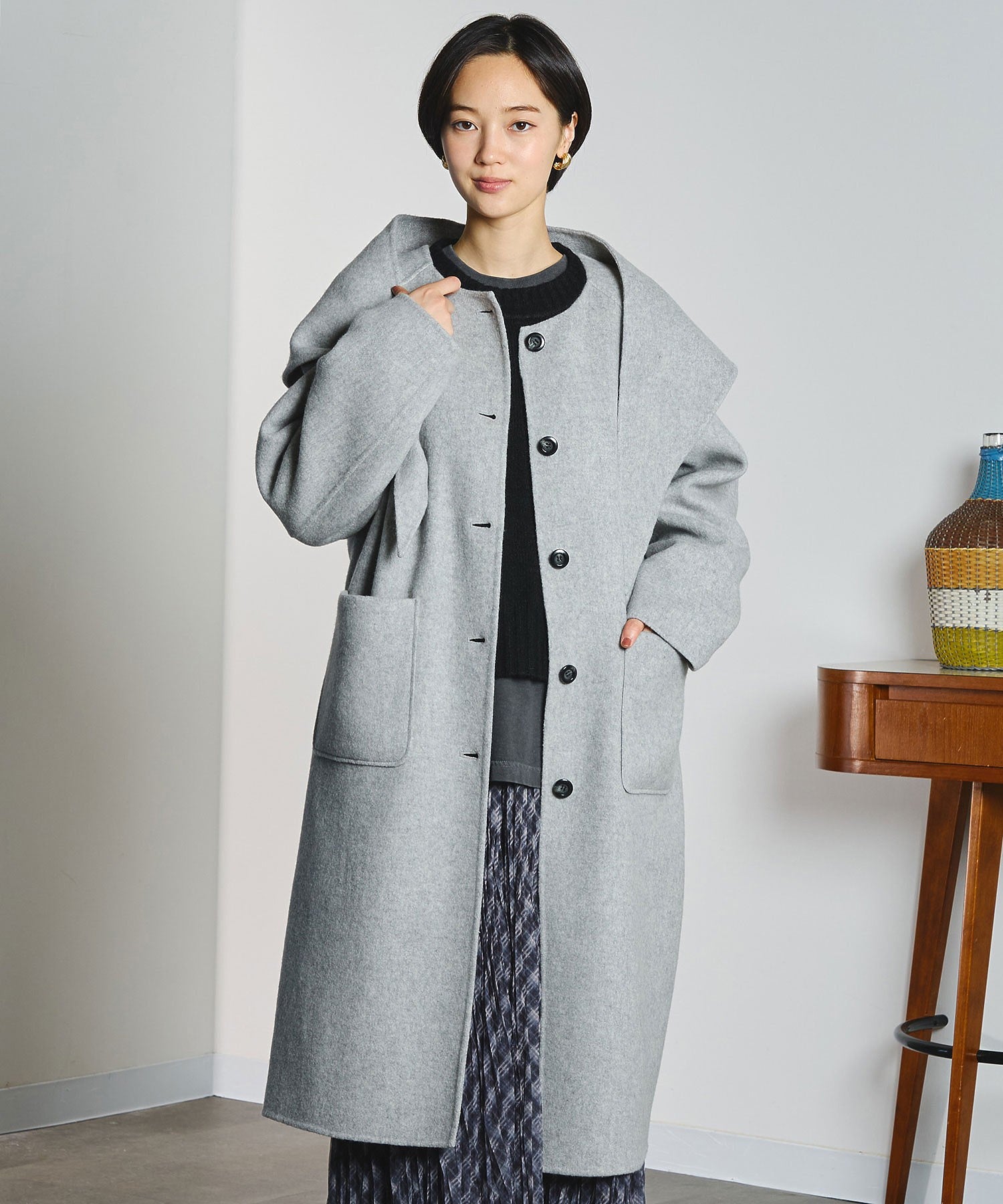 model:166cm 着用サイズ:S
