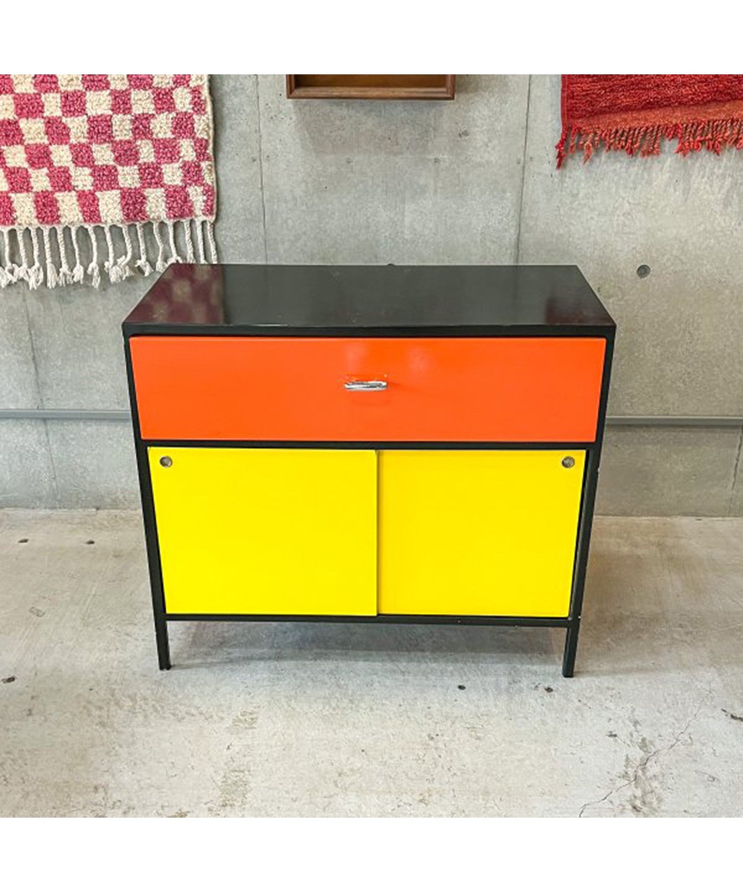 HermanMiller Steel Frame Cabinet / George Nelson