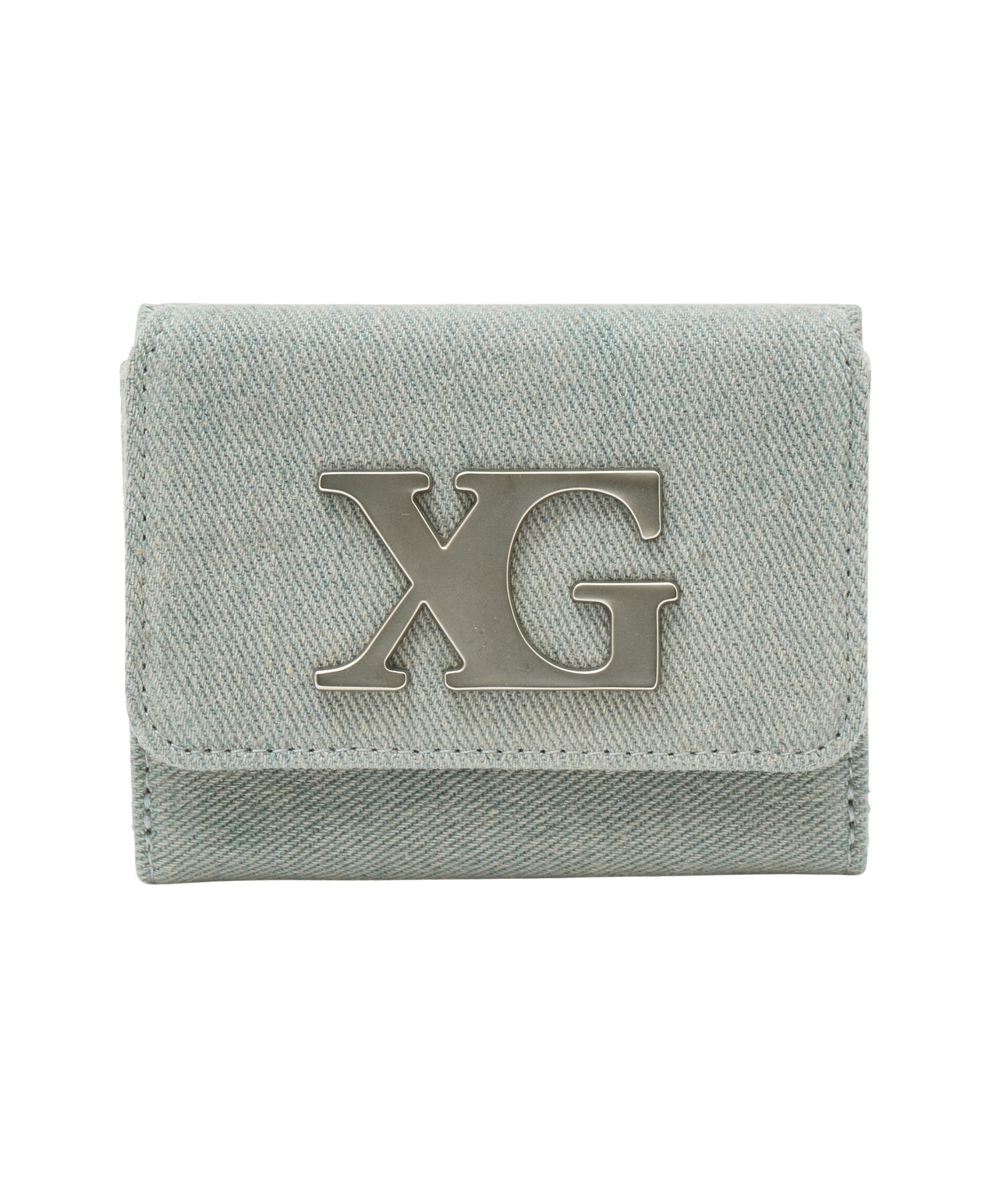 XG EMBLEM CLASP MINI WALLET