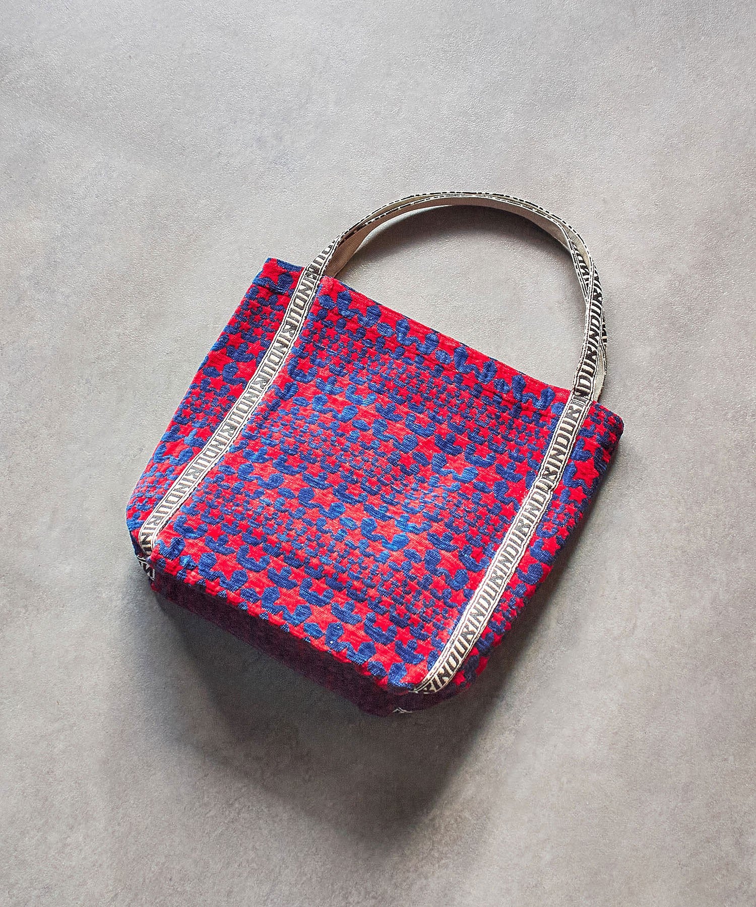 BINDU/STARS JACQUARD TOTE BAG