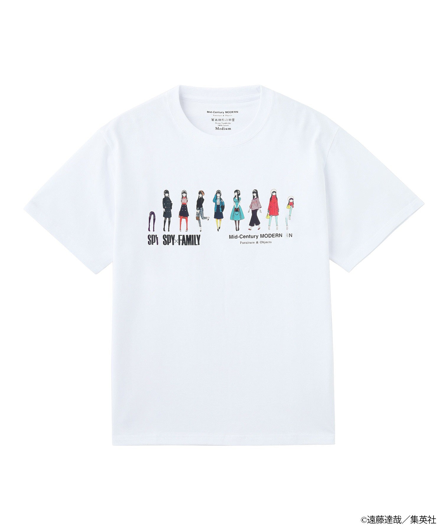 SPY×FAMILY Mid-Century MODERN S/S Tee Yors 1 Week Coordinate