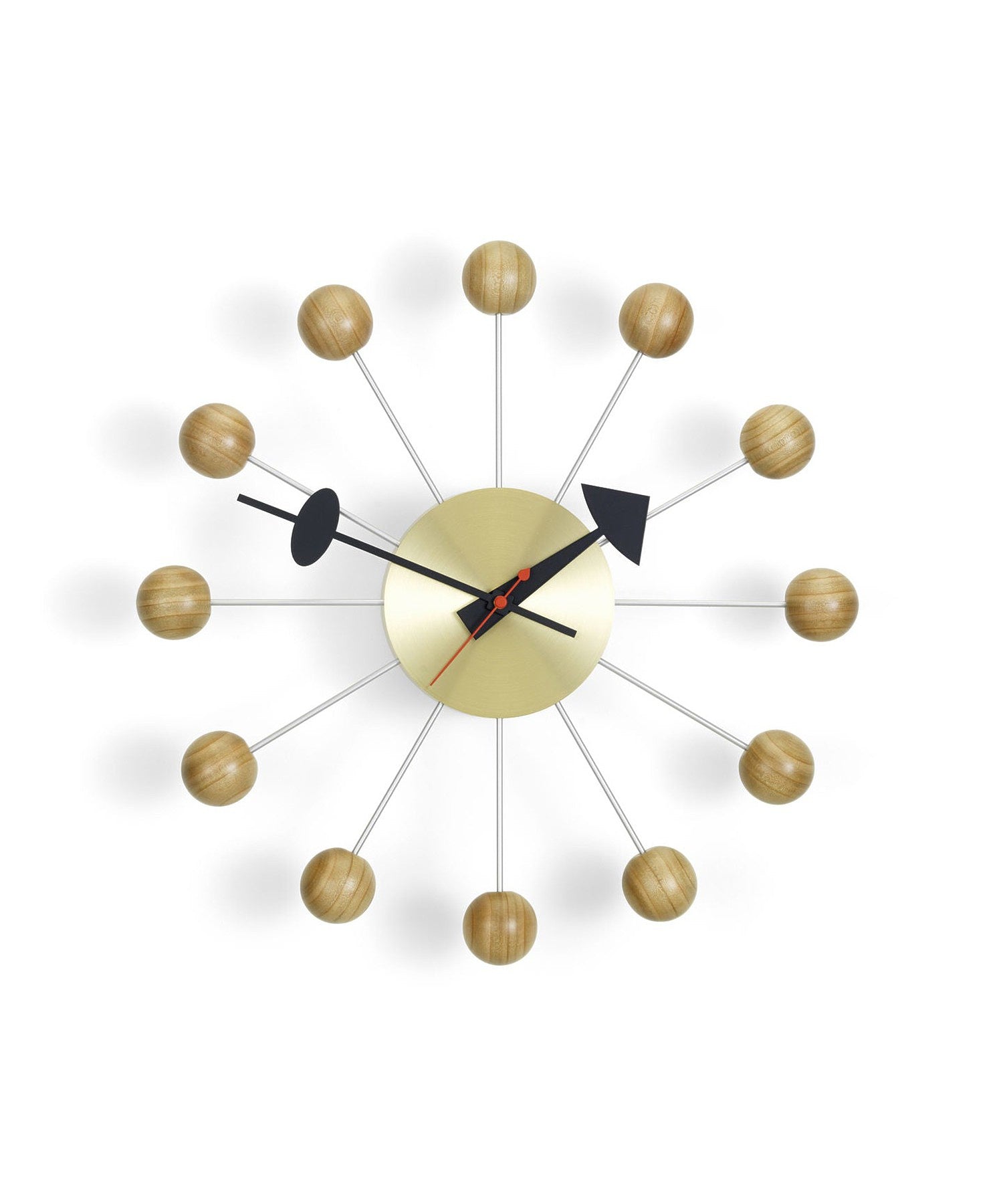 Vitra Ball Clock Brass