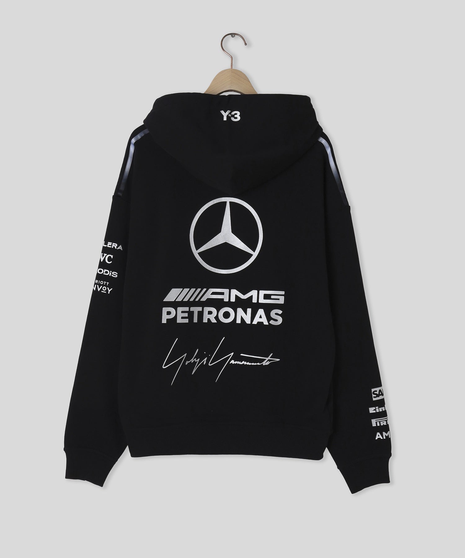 Y-3/ワイスリー/F1 TEAM HOODIE BLACK KR2392