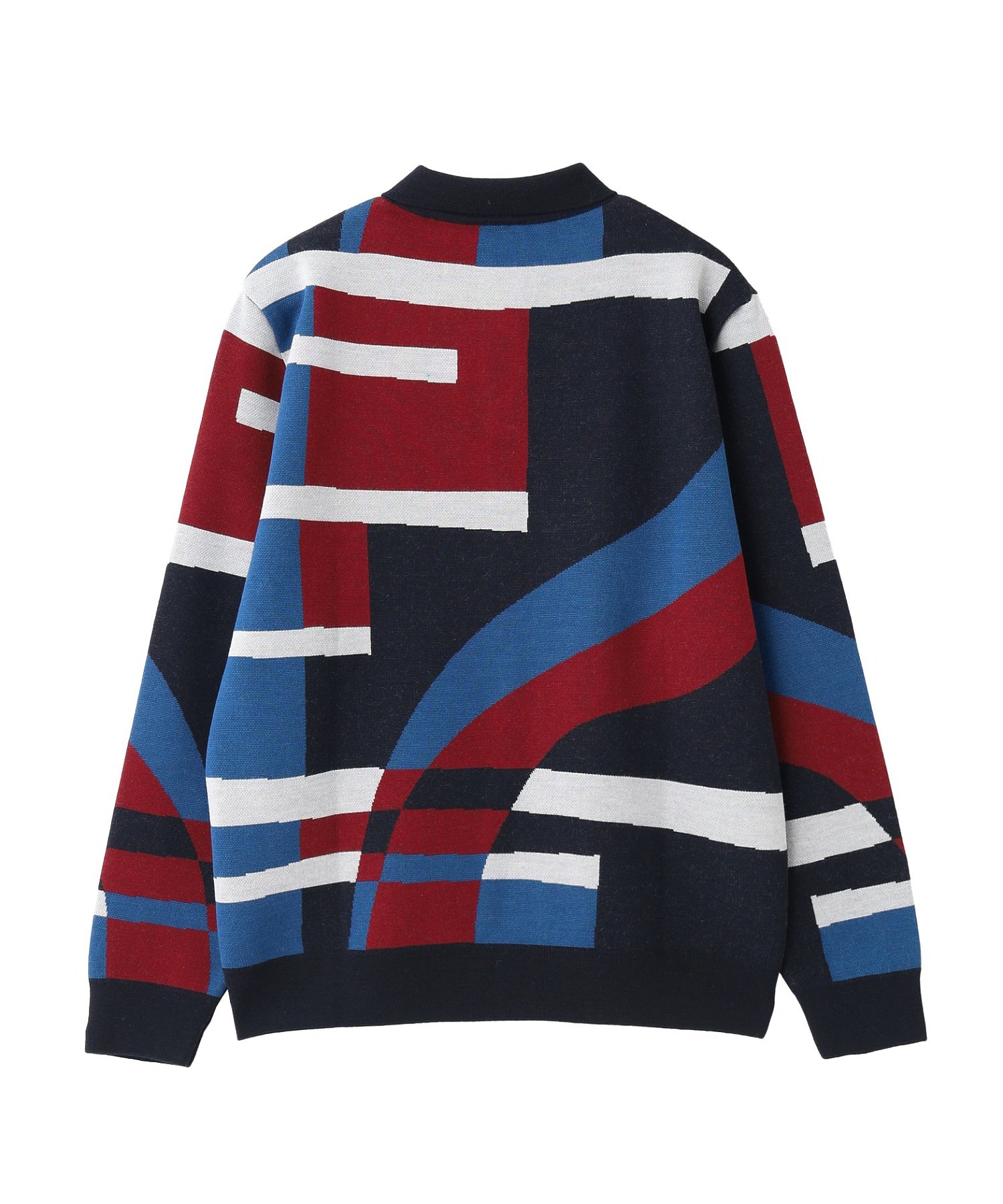 PARRA/パラ/Vertical forest knitted polo 54240