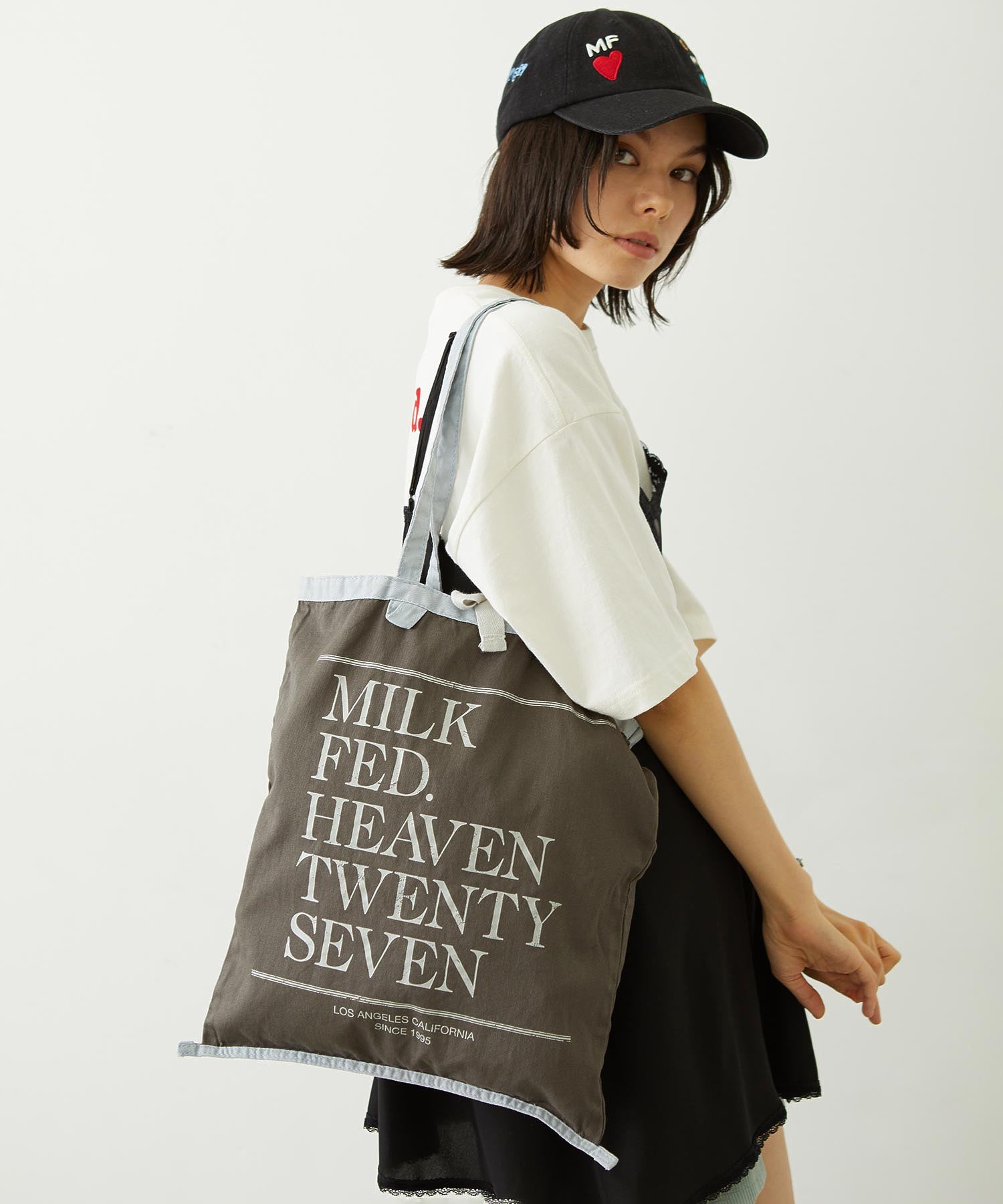 PIPING LOGO TOTE BAG