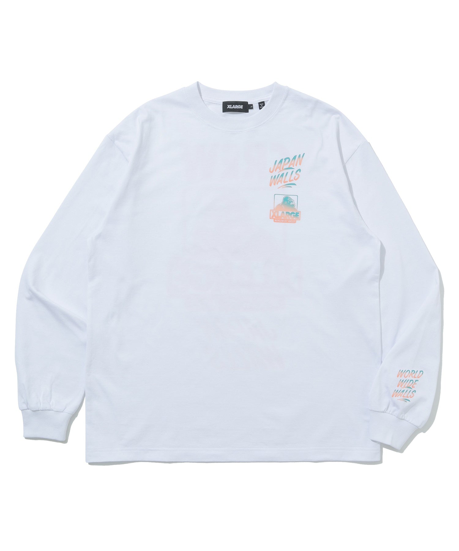 XLARGE×JAPAN WALLS 2024 L/S TEE calif-ART