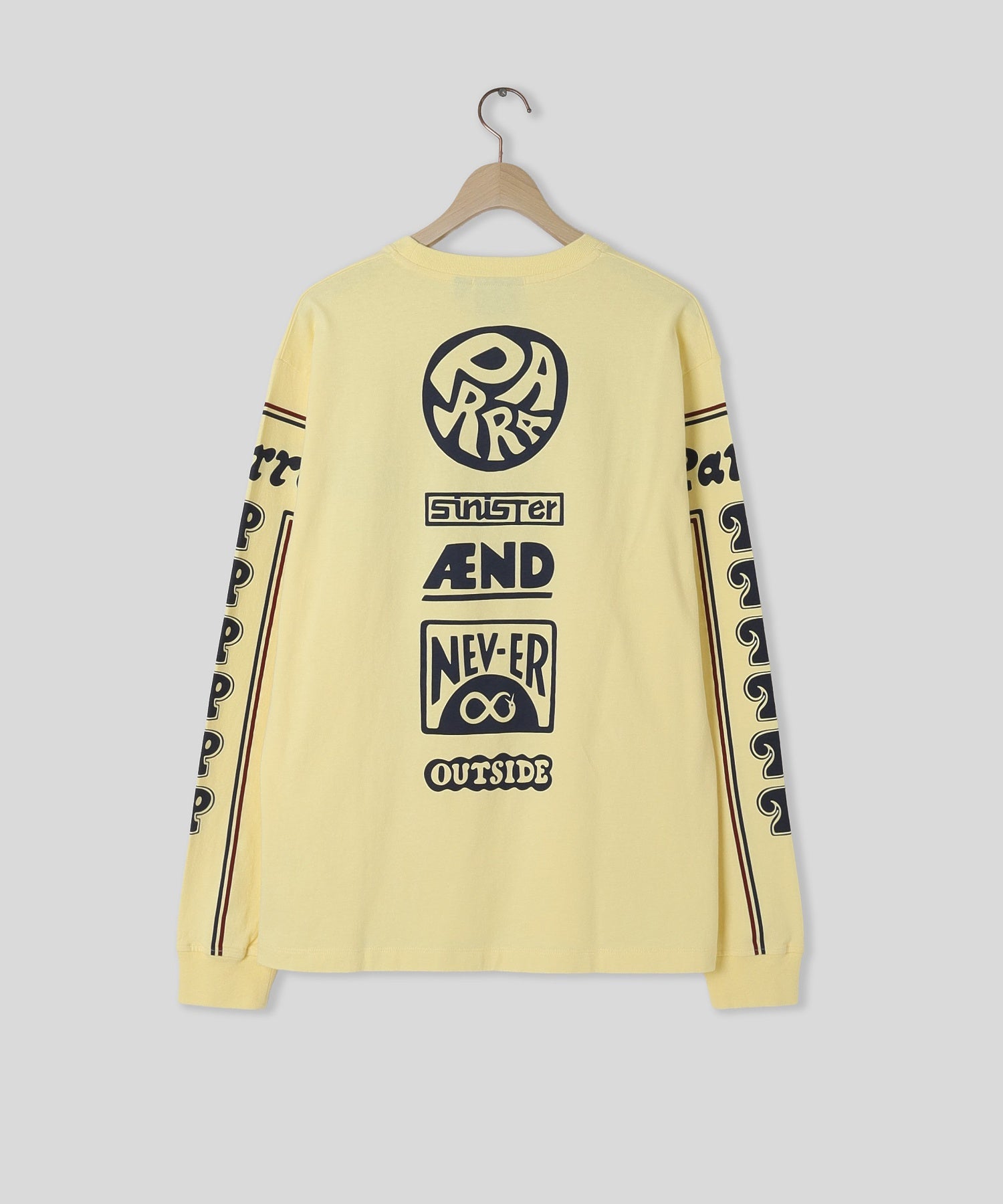 by Parra/パラ/Never sinister long sleeve t-shirt 55265