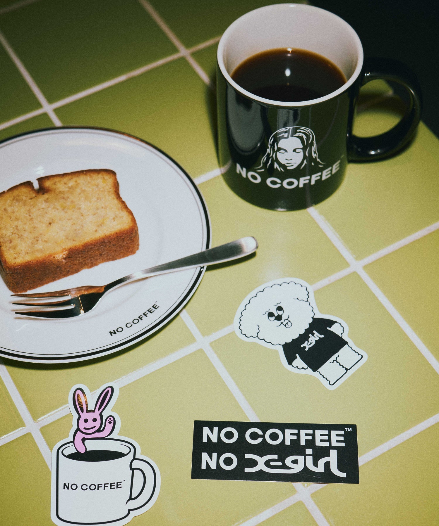 X-girl x NO COFFEE MUG