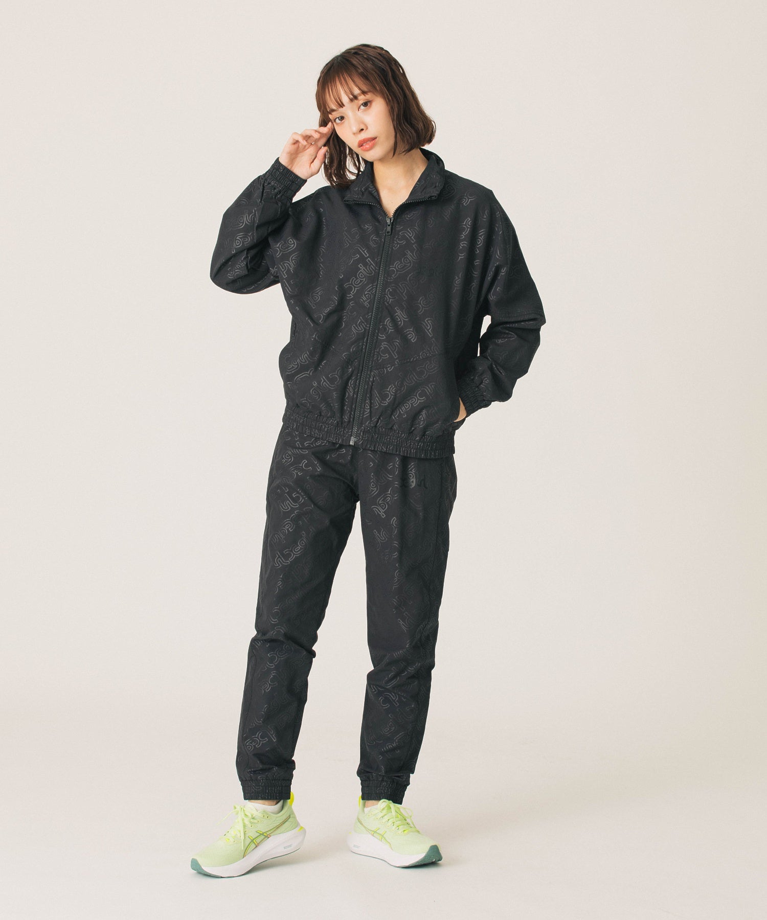 LOGO WIND UP PANTS