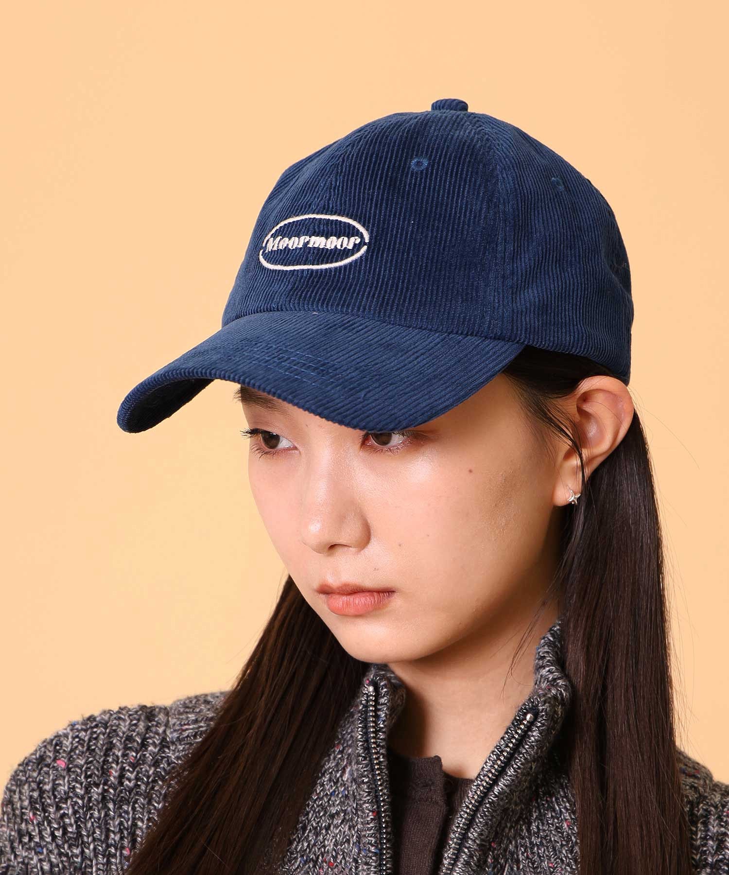 コーデュロイロゴキャップ