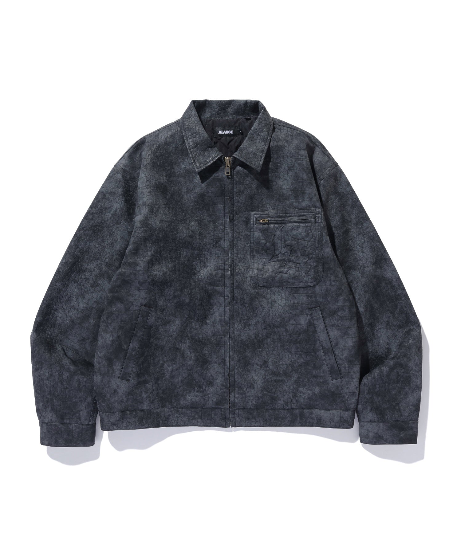 CROC SUEDE JACKET