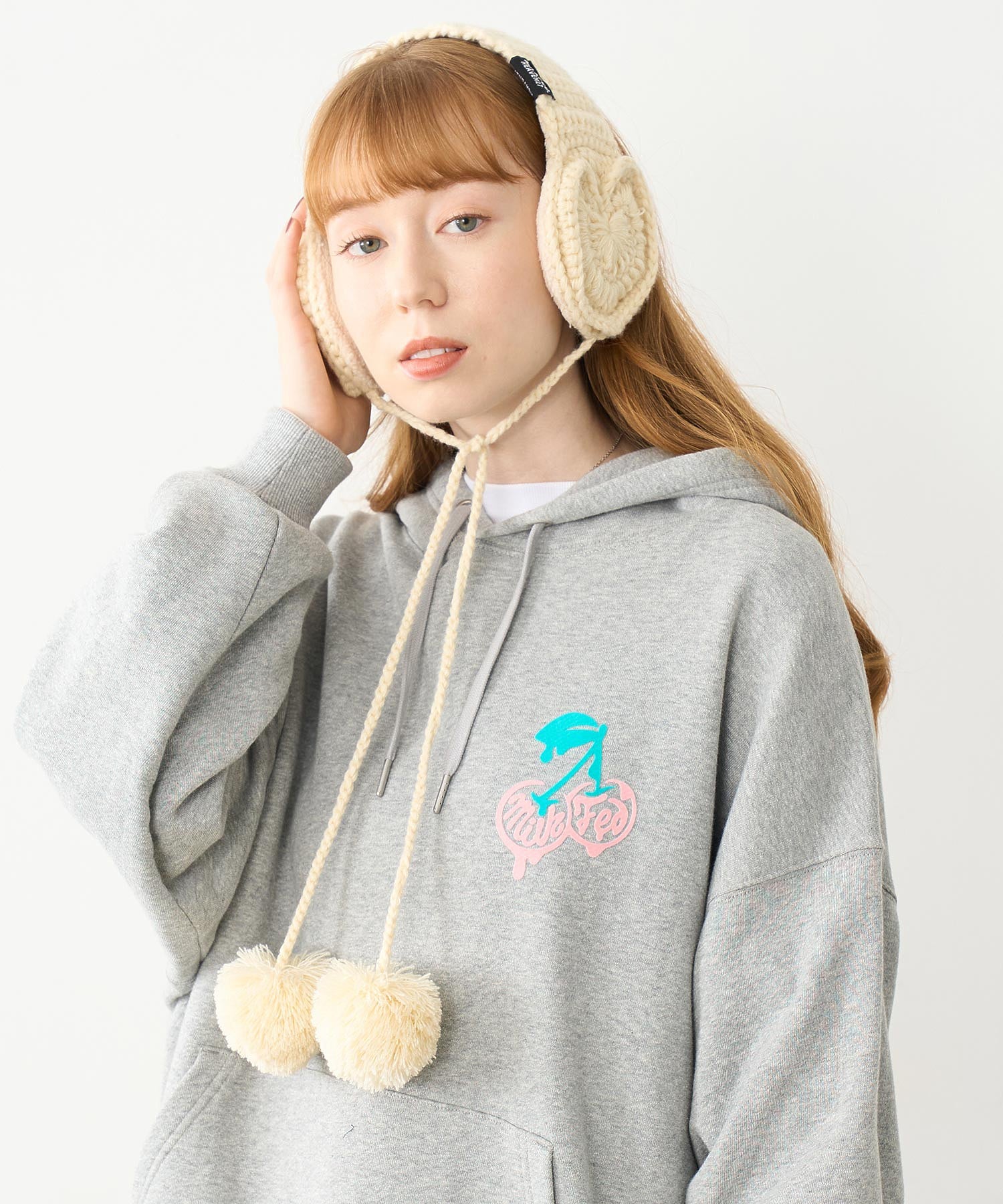 HEART KNIT EARMUFFS