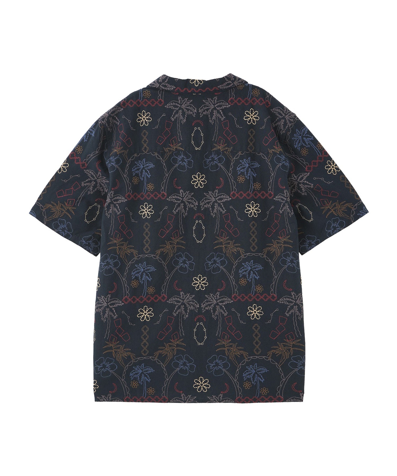 WAX LONDON/ワックスロンドン/DIDCOT SS SHIRT HAWAIIAN  SS25-SSS-DID-BOI-NVY