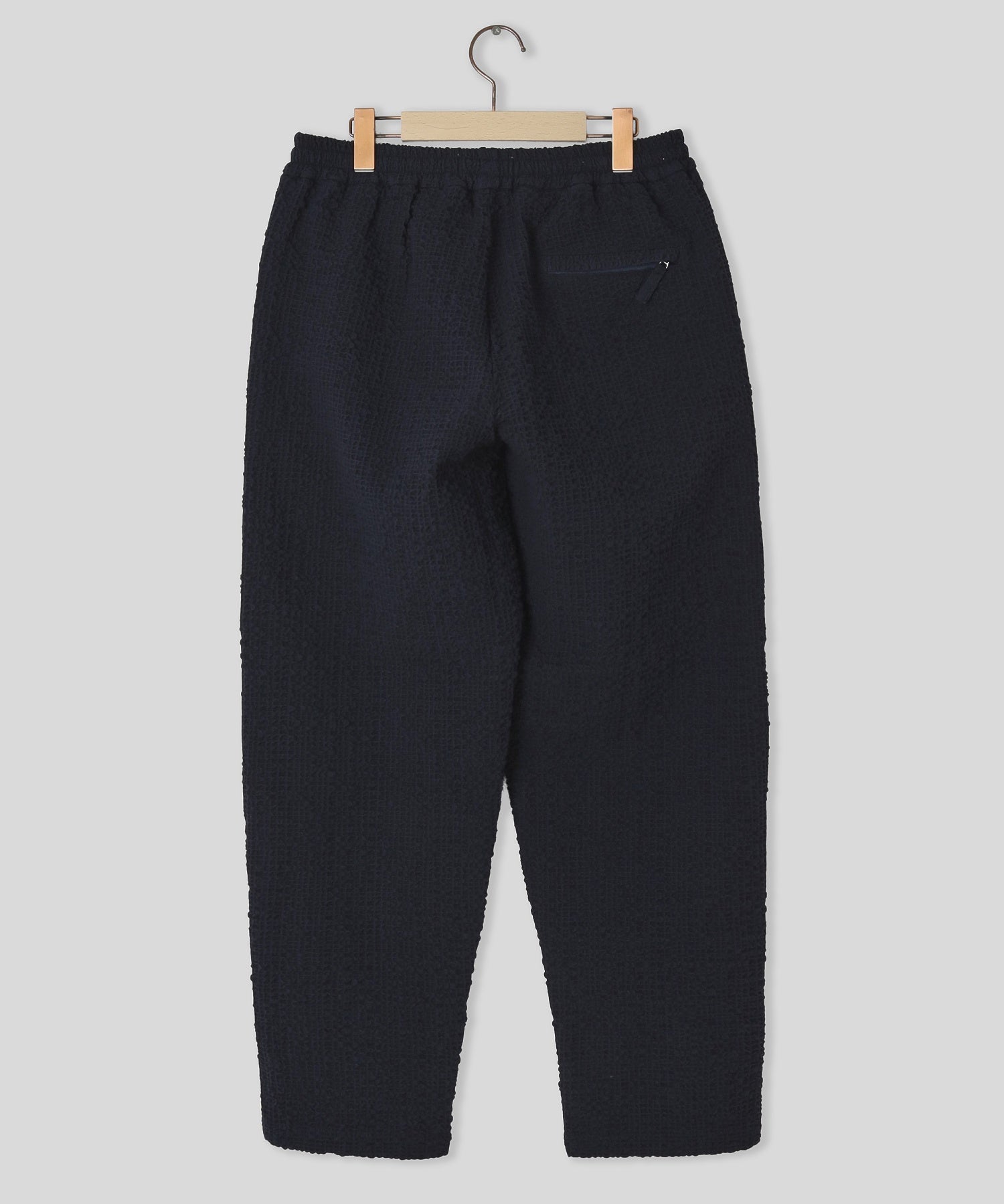 WAX LONDON/ワックスロンドン/TYNE TROUSER  JUMBO SEERSUCKER DKN