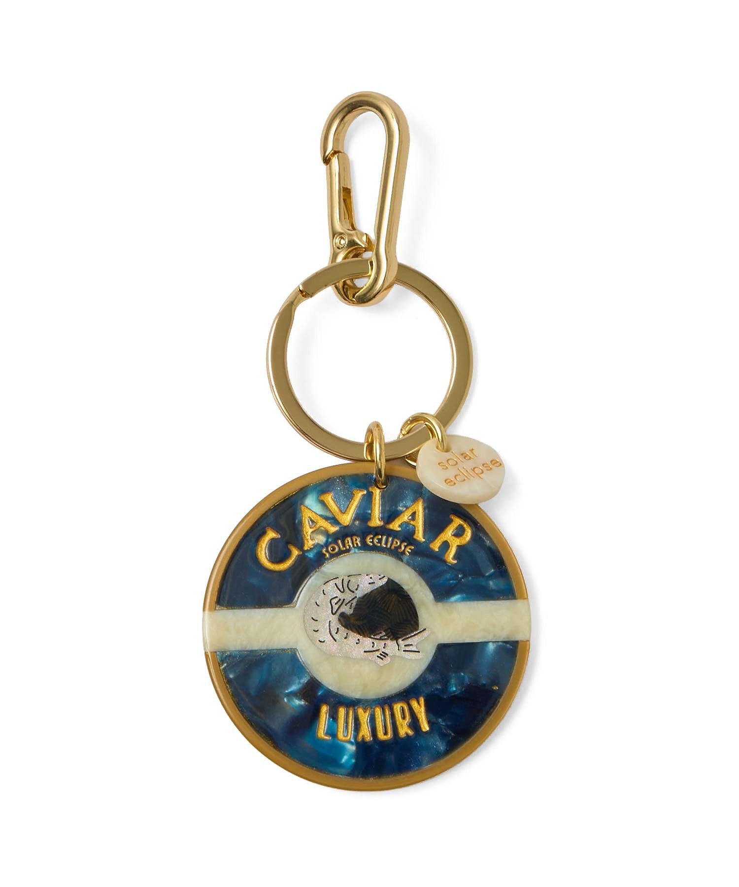 SOLAR ECLIPSE/HAND-PAINTED BAG CHARM