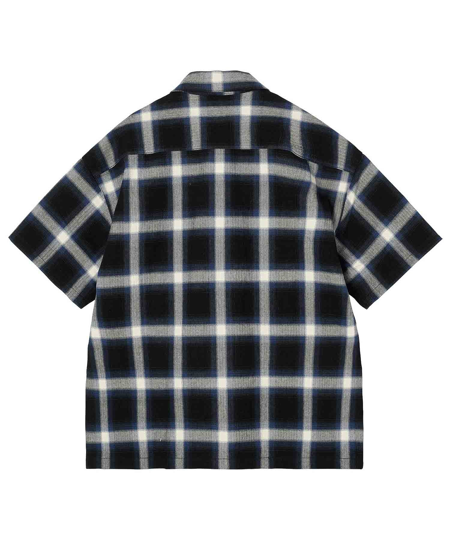 X-girl × Peels PLAID ZIP UP SHIRT