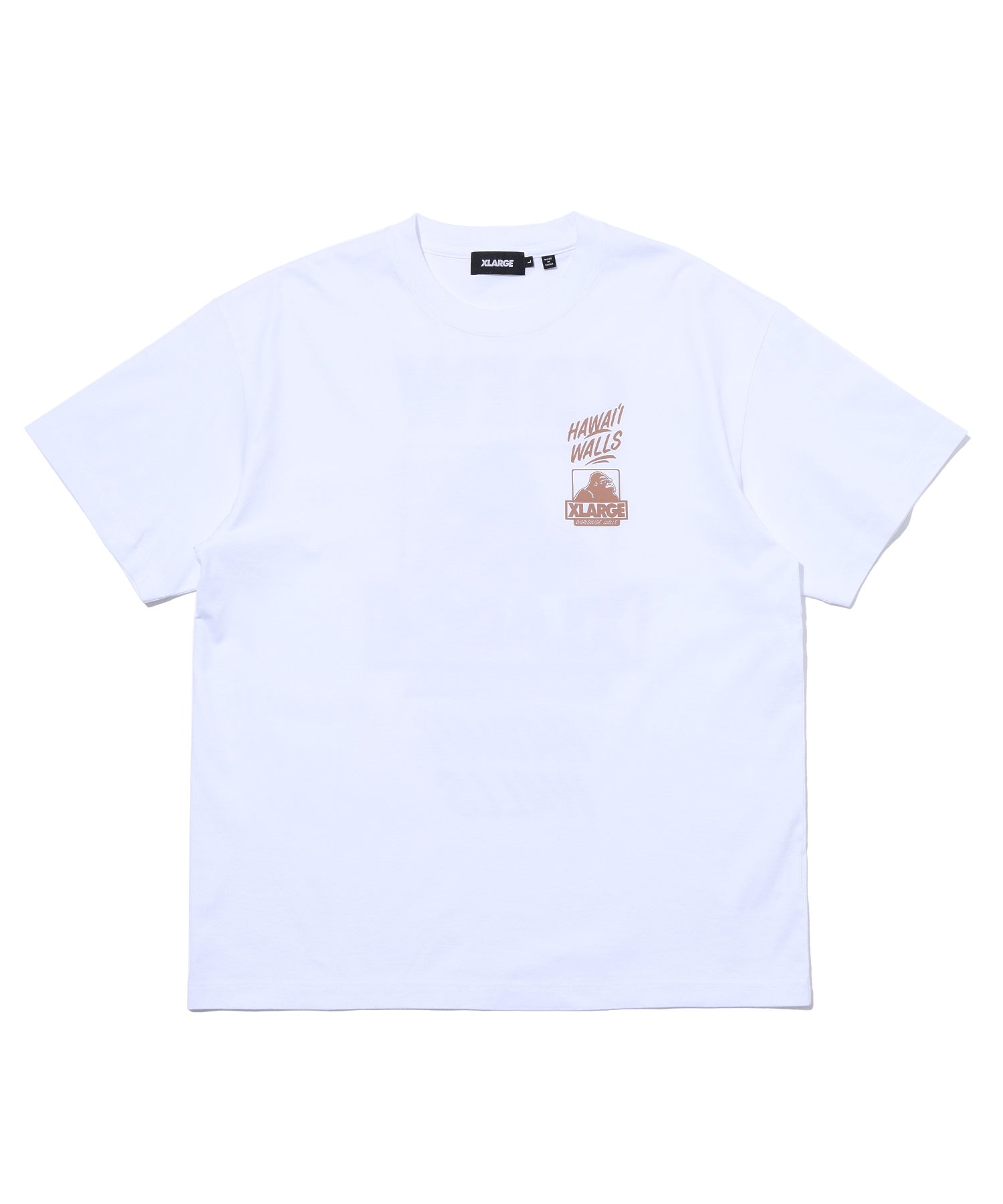 XLARGE x HAWAII WALLS S/S TEE calif-ART
