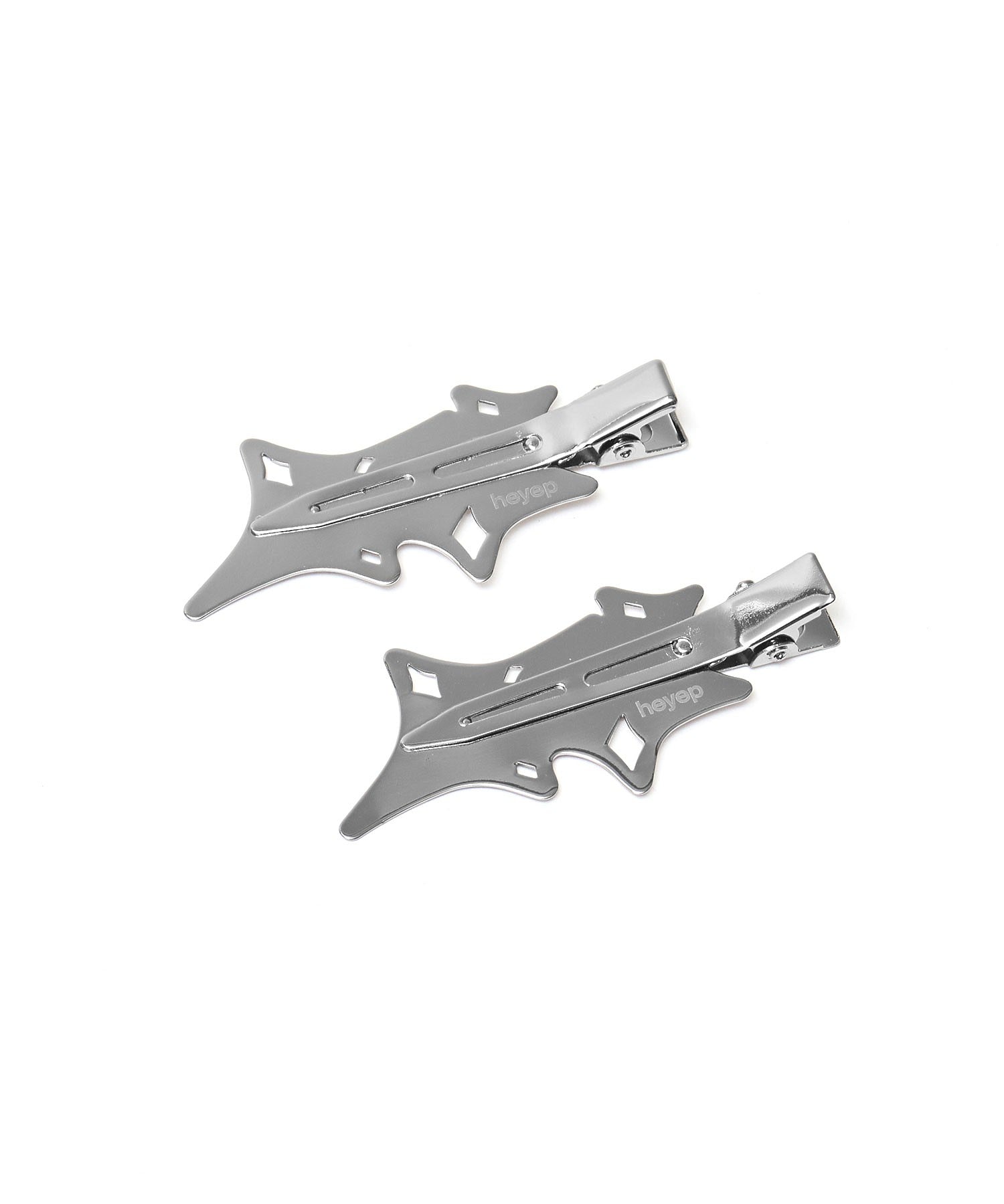 Heyep/MELTED METAL FLAT CLIPS