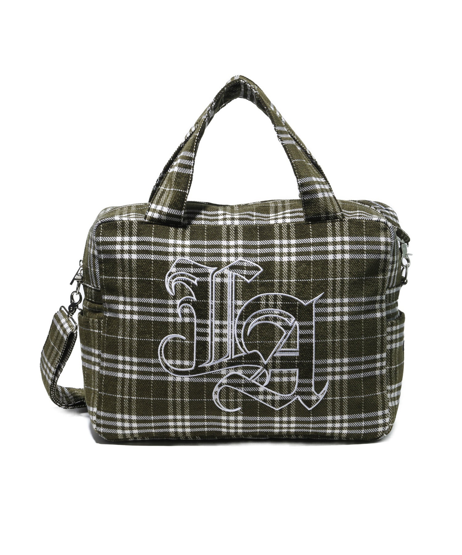 PLAID TOTE BAG