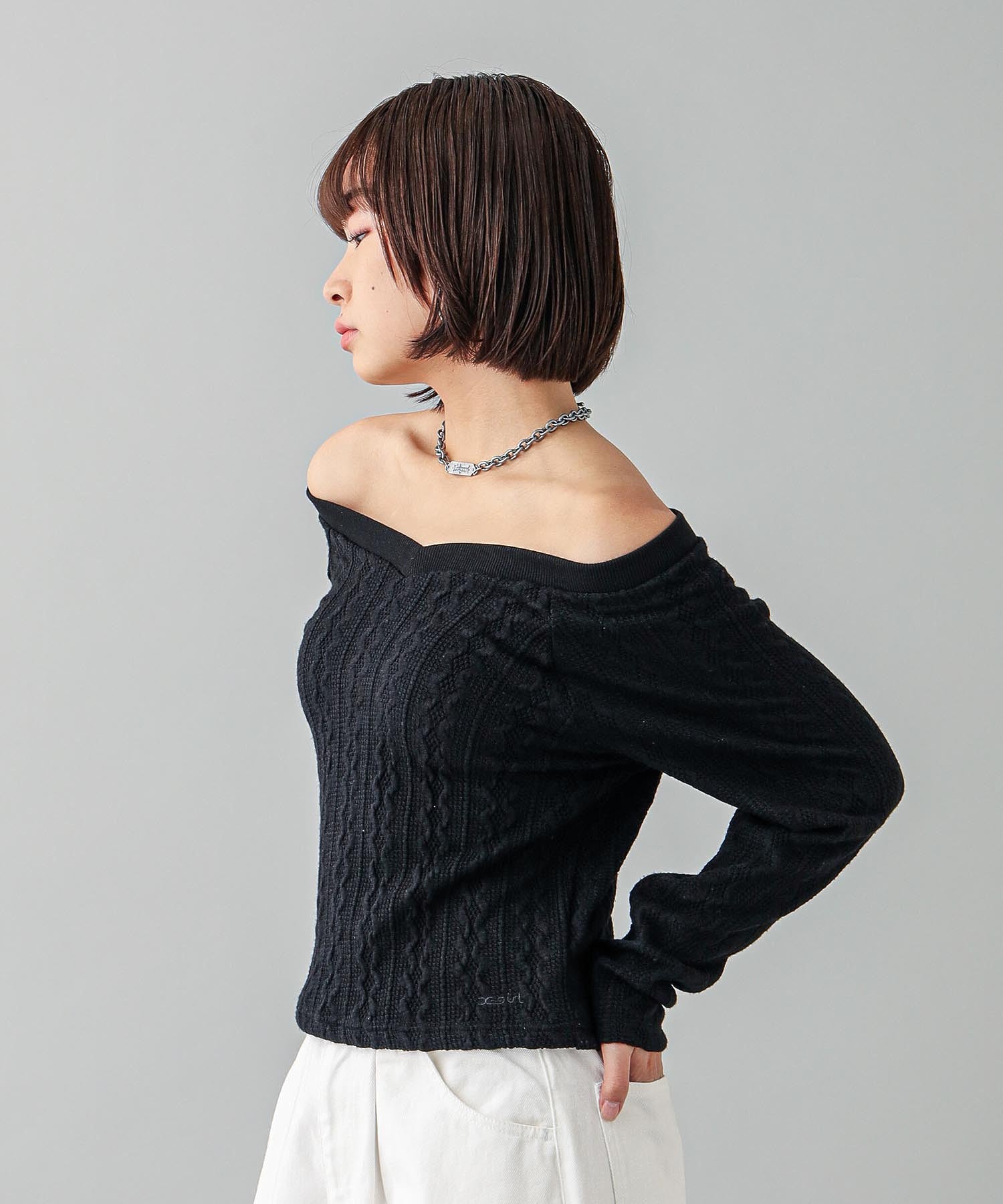 2WAY SHOULDER TOP X-girl