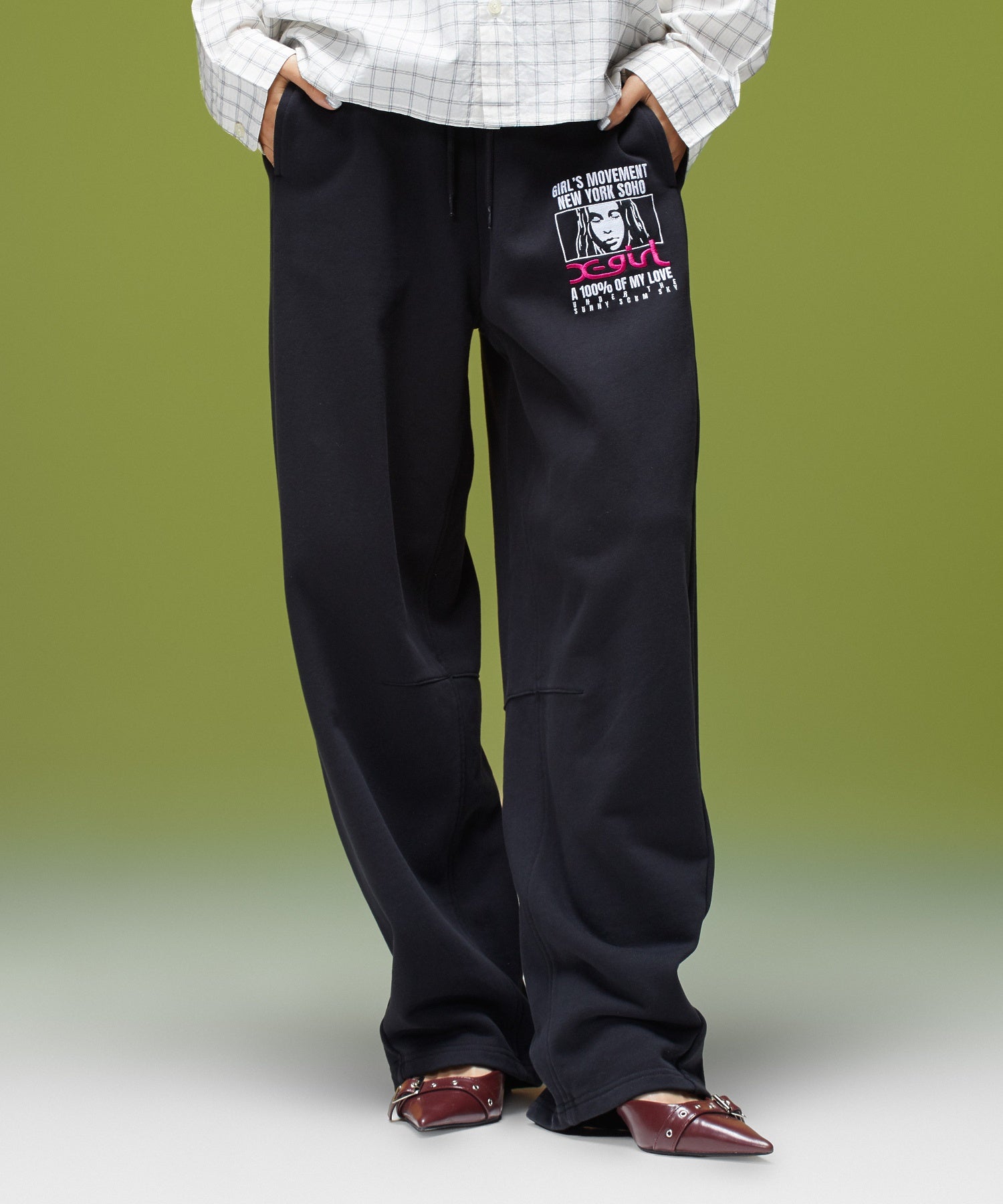FACE BOX AND MESSAGE SWEATPANTS