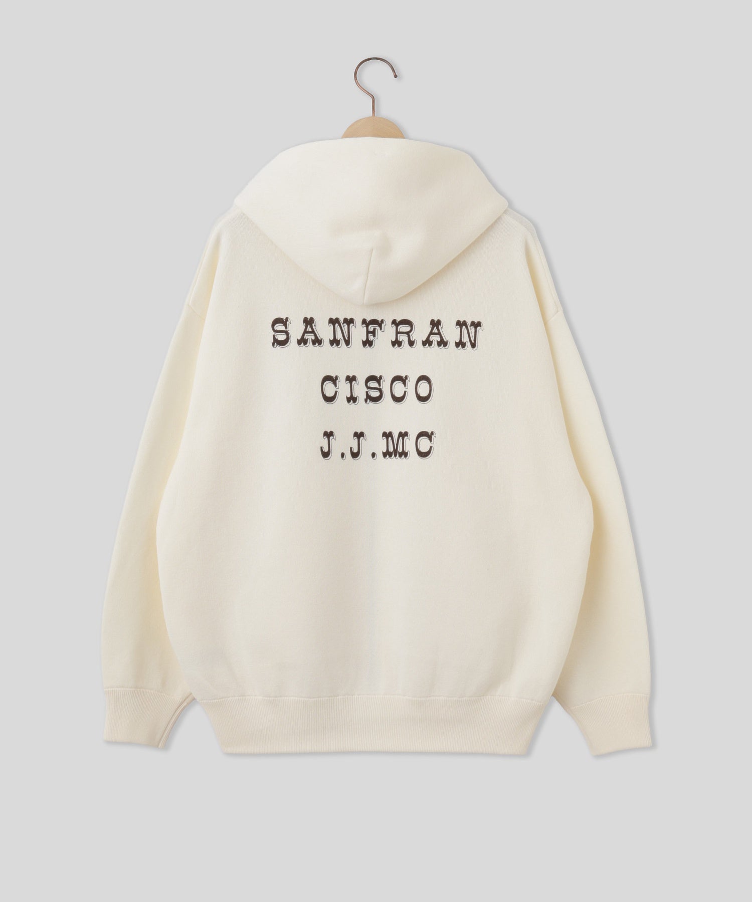 J.J.MERCER/ジェイジェイマーサー/KNIT ZIP HOODIE JME-26W104
