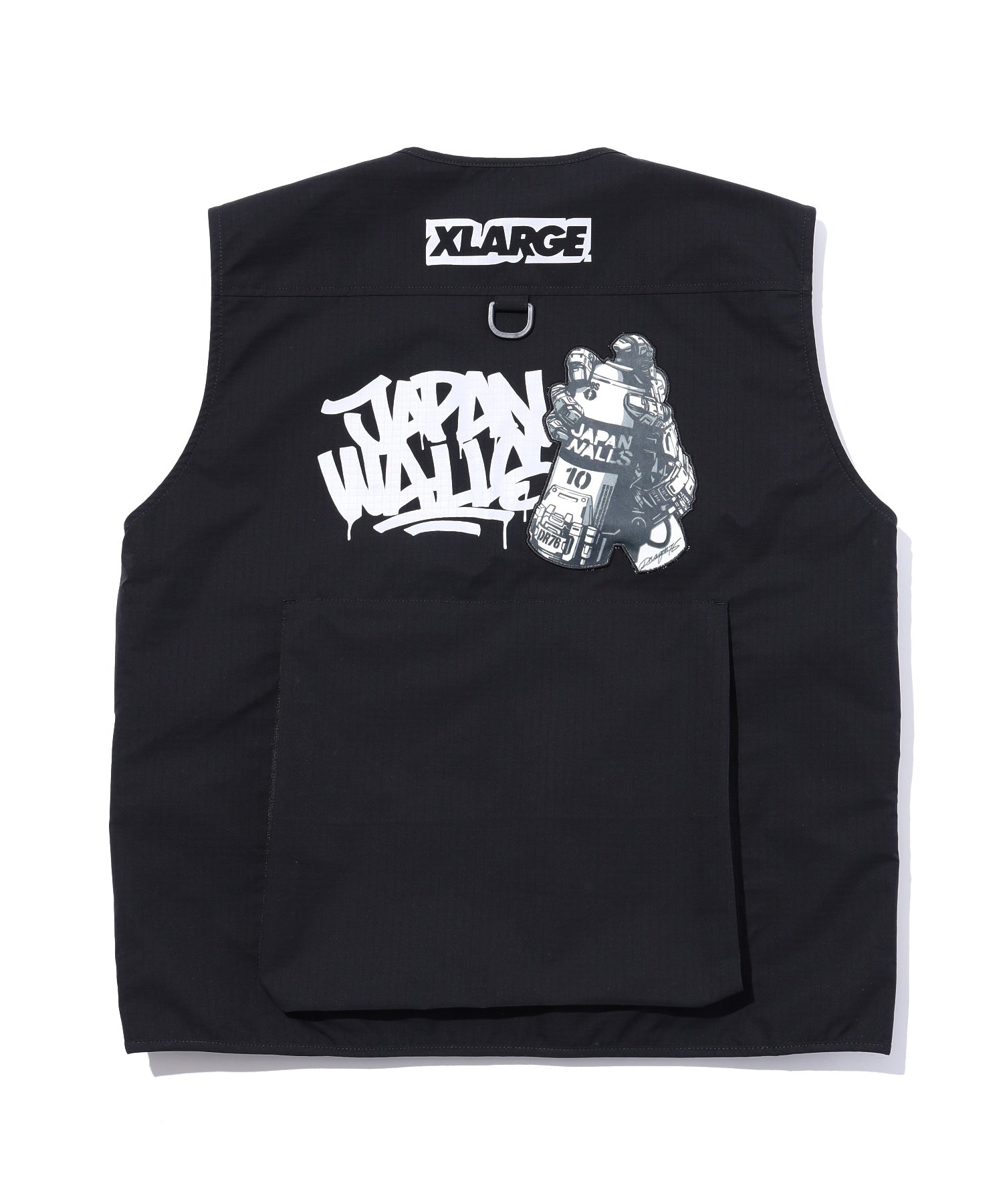 XLARGE x Dragon76 x JAPAN WALLS MILITARY VEST calif-ART