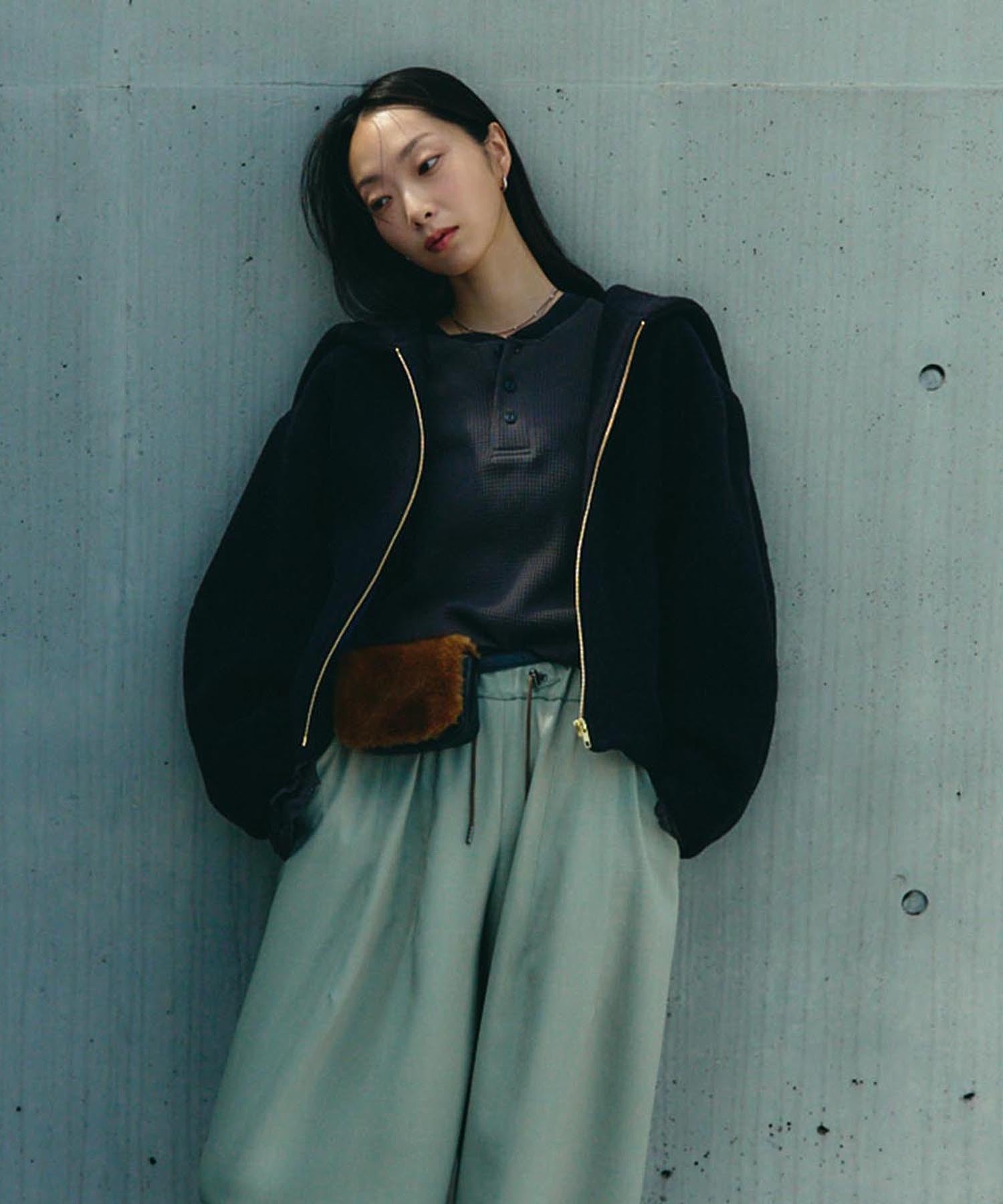 mici/SHORT HOODED JACKET