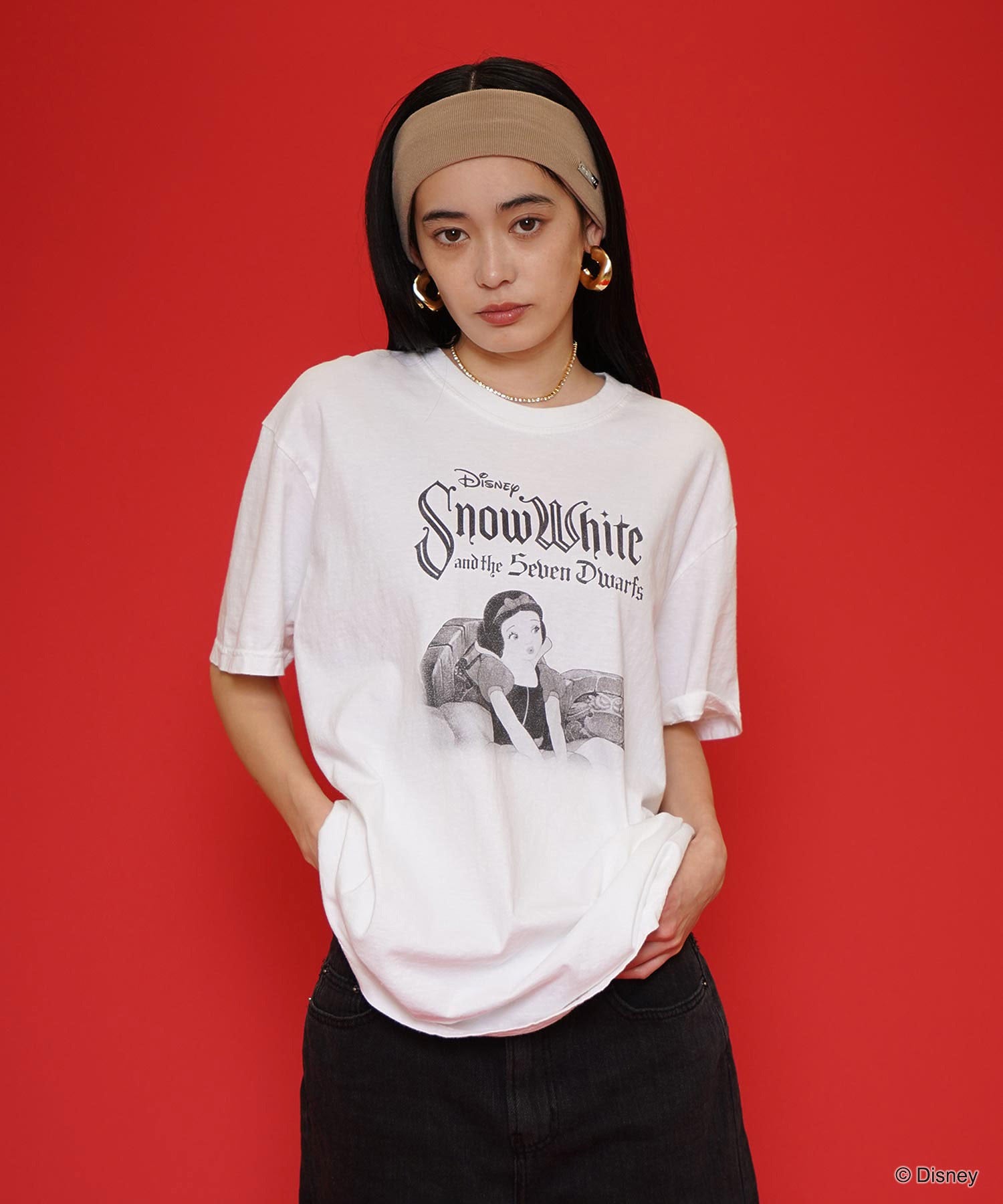 白雪姫/オーバーサイズTシャツ