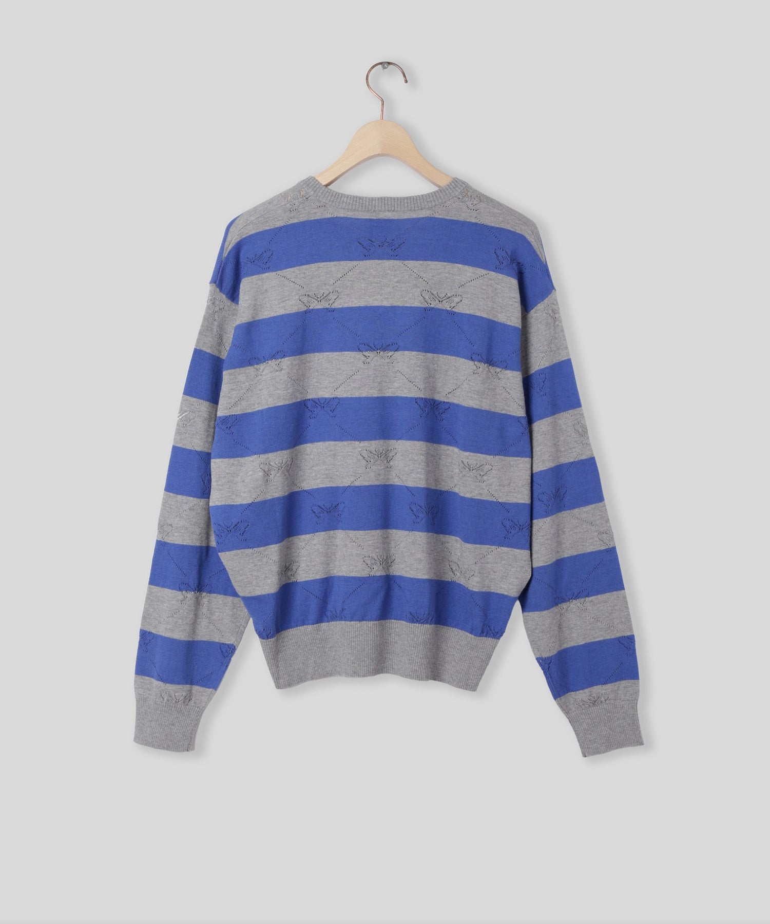 PERKS AND MINI/パークスアンドミニ/KALEIDOSCOPE KNITTED V-NECK SWEATER 8640