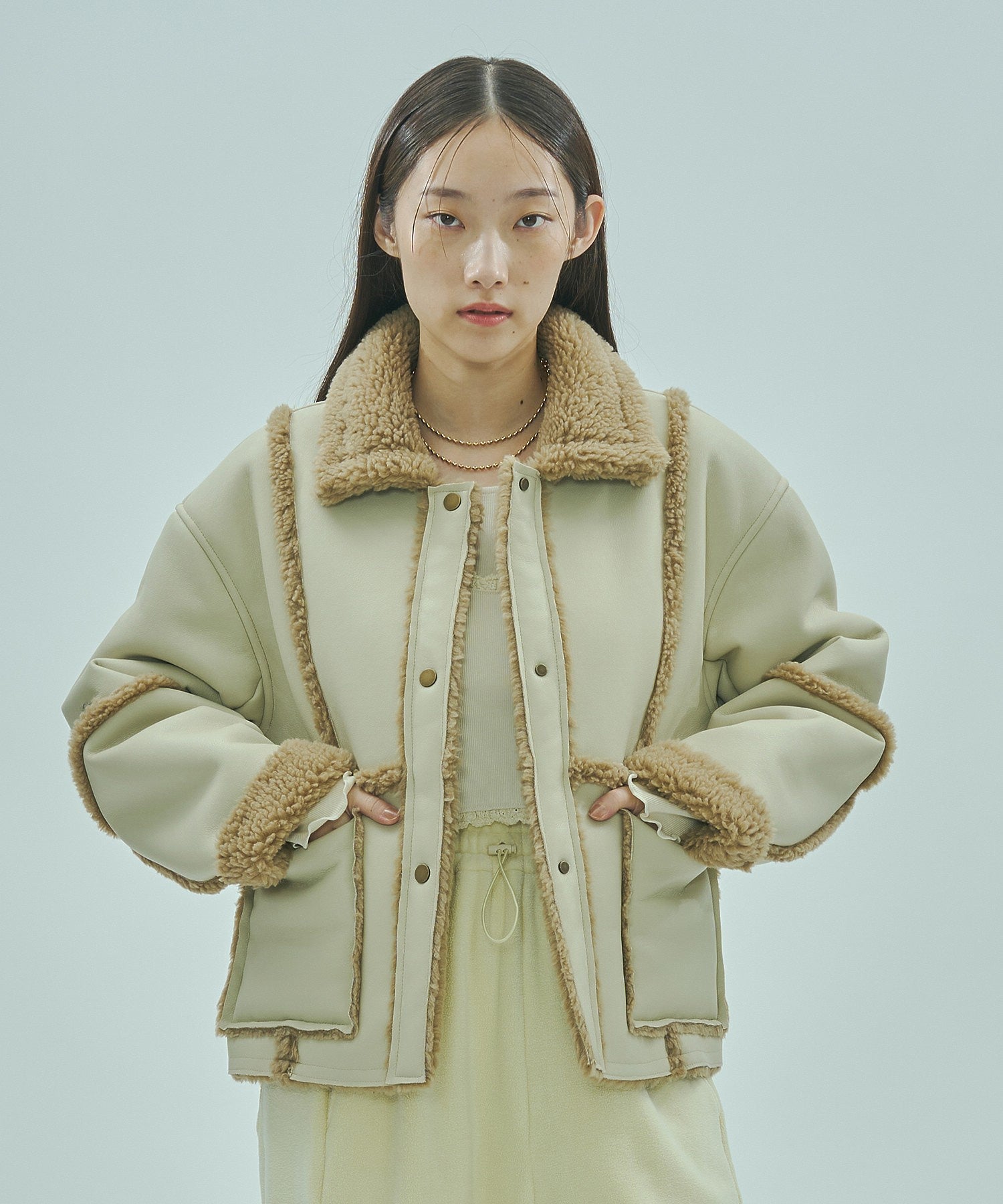 model:163cm 着用サイズ:ONE SIZE