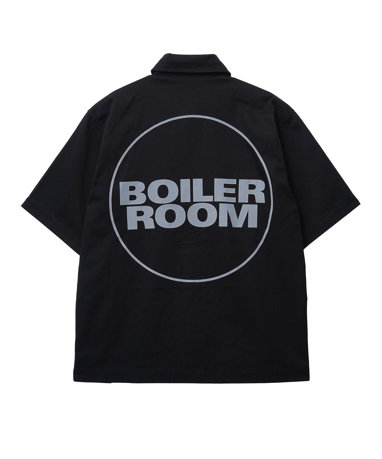 BOILER ROOM/ボイラールーム/APPLIQUE POPLIN L/S SHIRTSS25SH01
