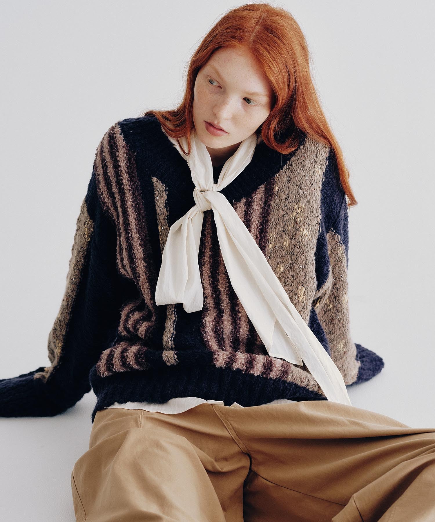 MIX KNIT PULLOVER