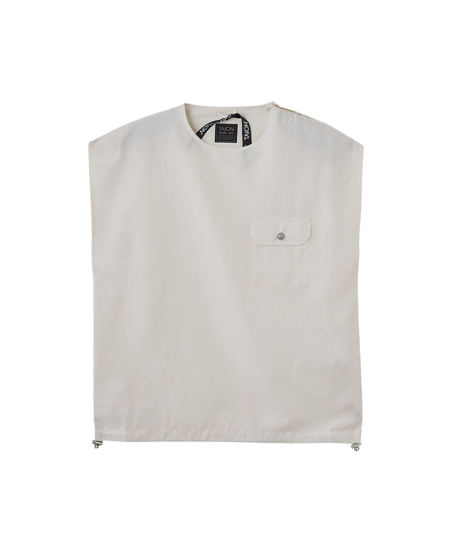 TAION/タイオン/NON DOWN MILITARY NO SLEEVE CUT SEW/CS01NDML-1