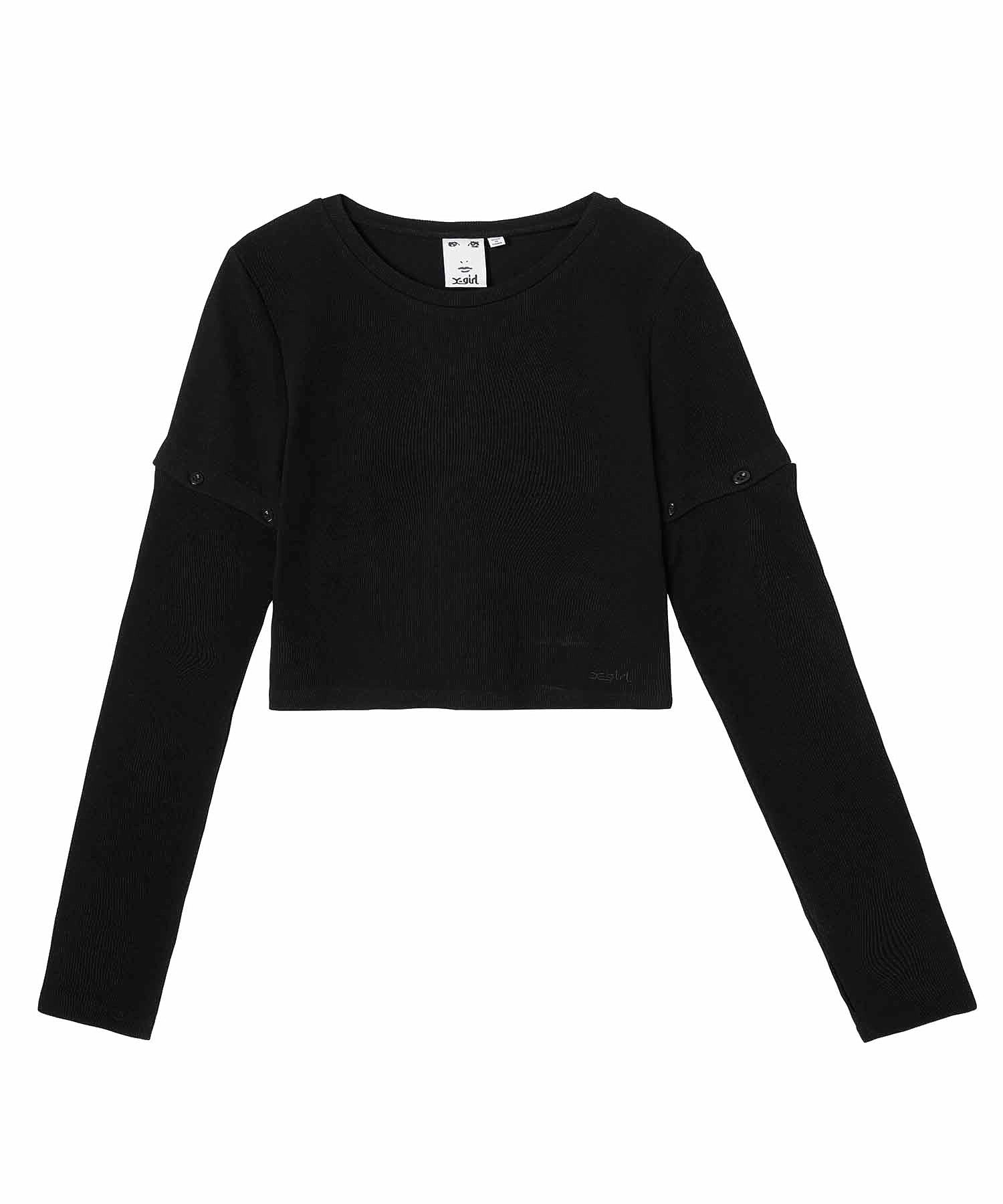 DETACHABLE RIB TOP X-girl