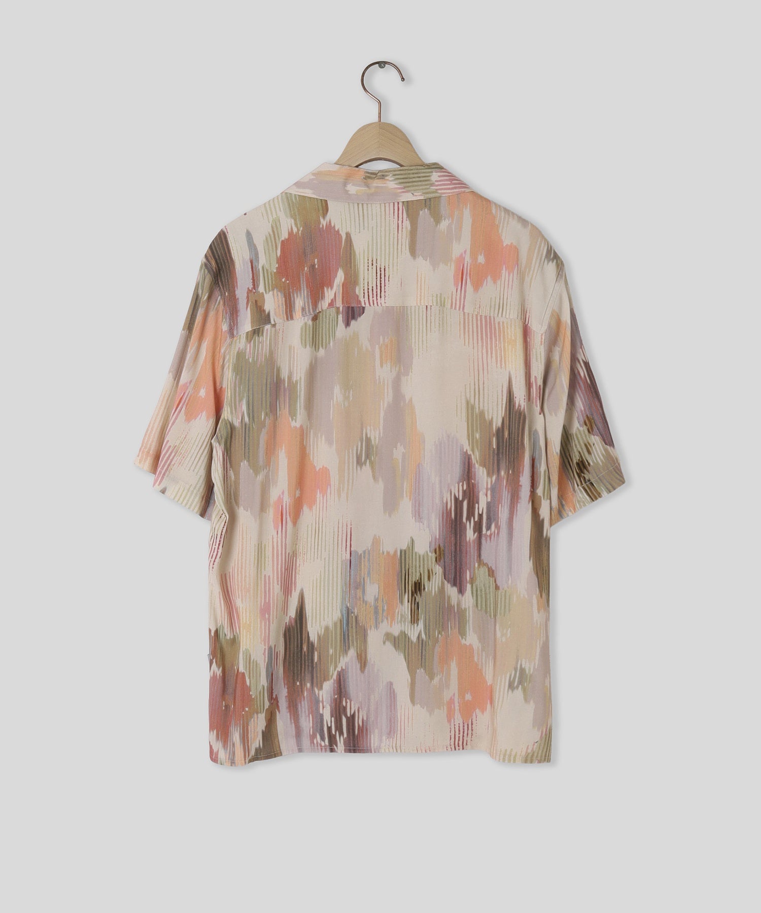 WAX LONDON/ワックスロンドン/DIDCOT SS SHIRT CORRIGATED FLORAL PTM