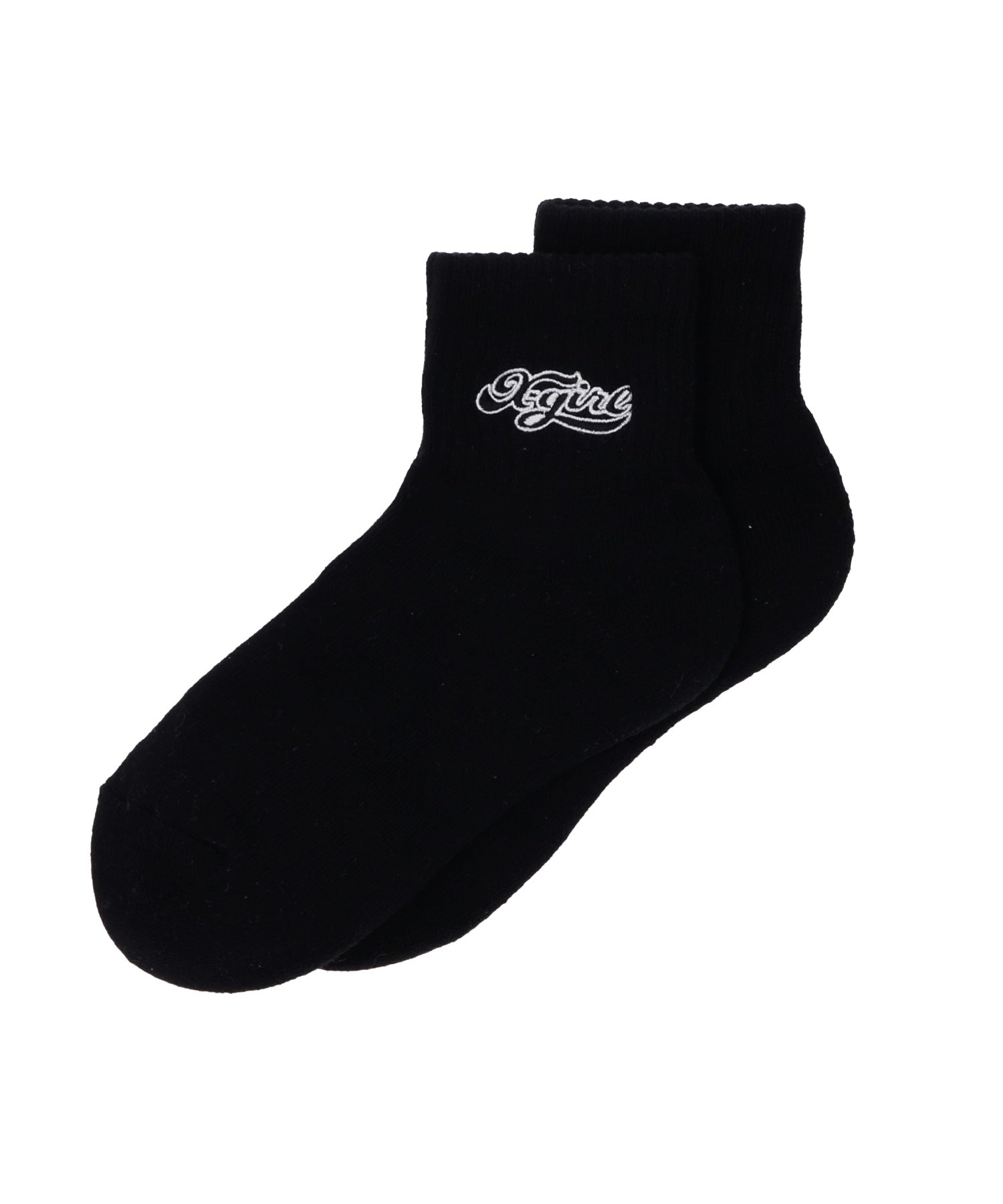 CHEERFUL LOGO SHORT RIB SOCKS