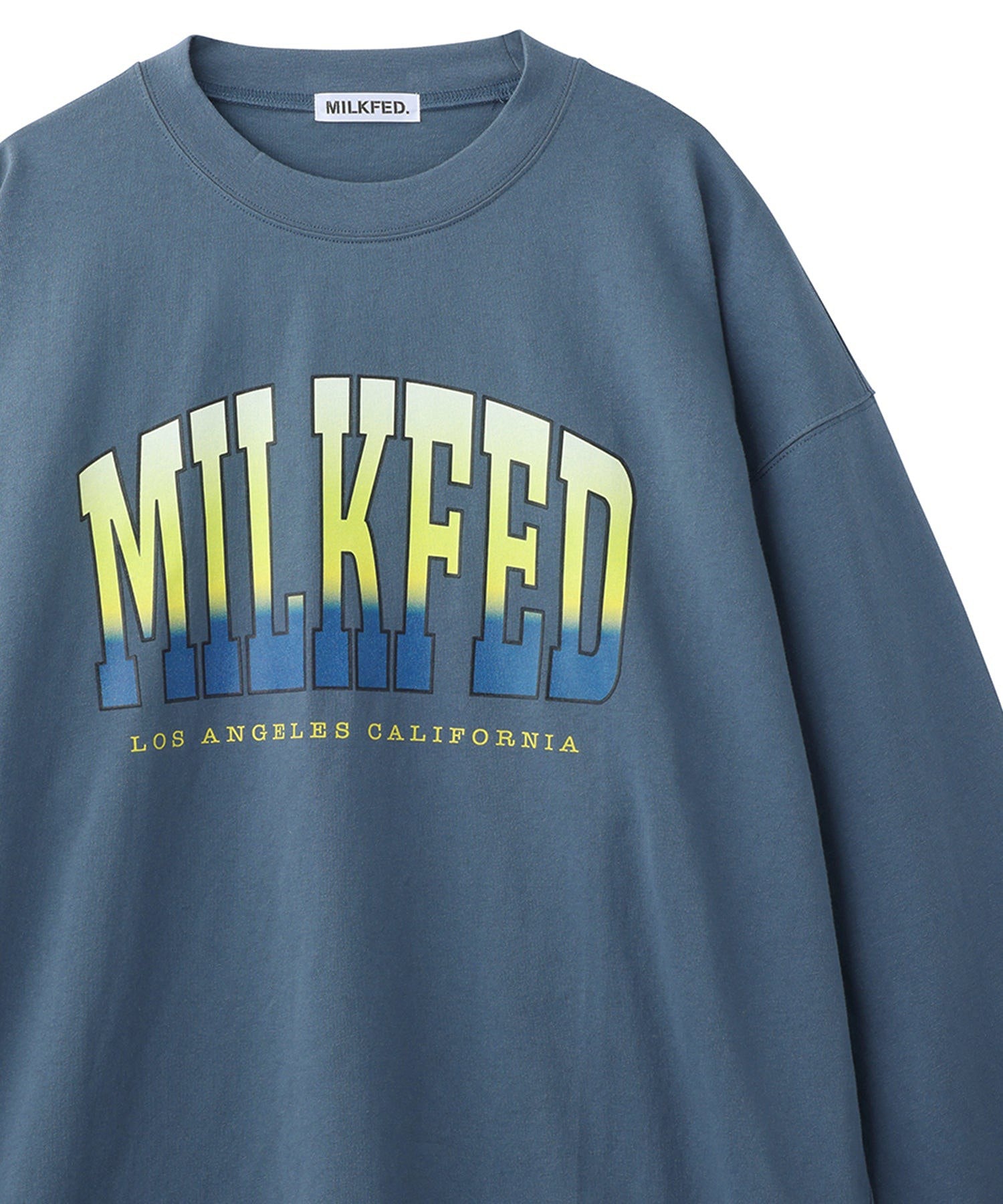 GRADATION LOGO L/S TOP MILKFED.