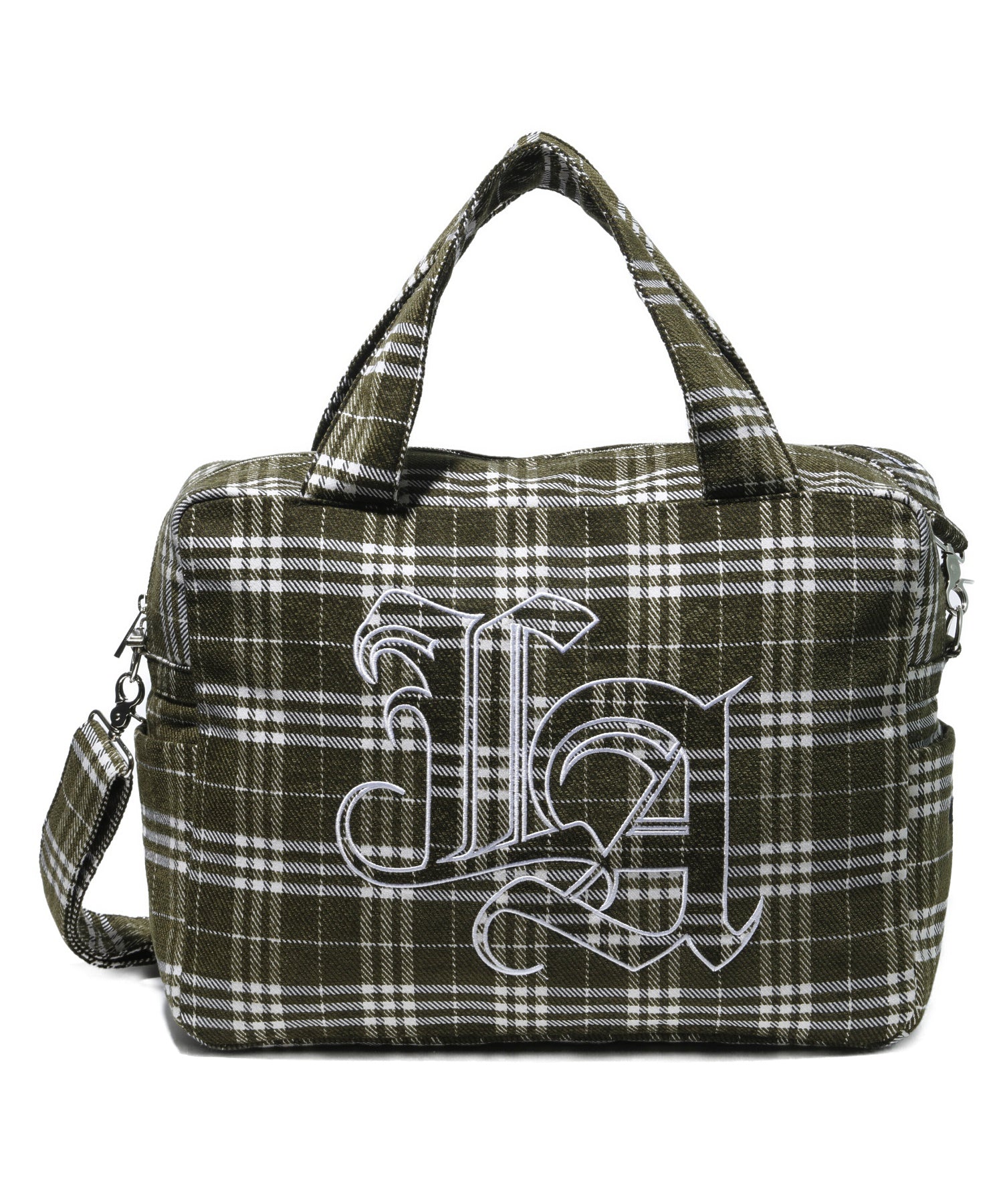 PLAID TOTE BAG