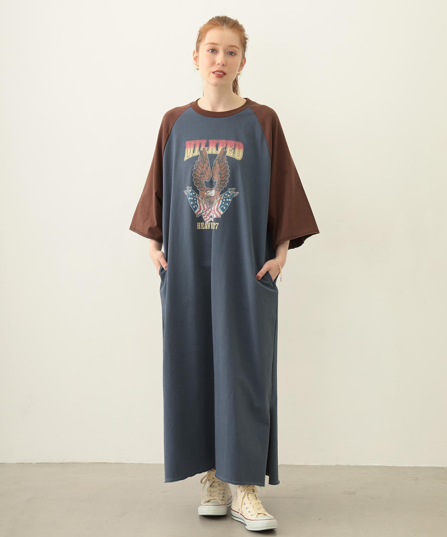 EAGLE B/B TEE DRESS