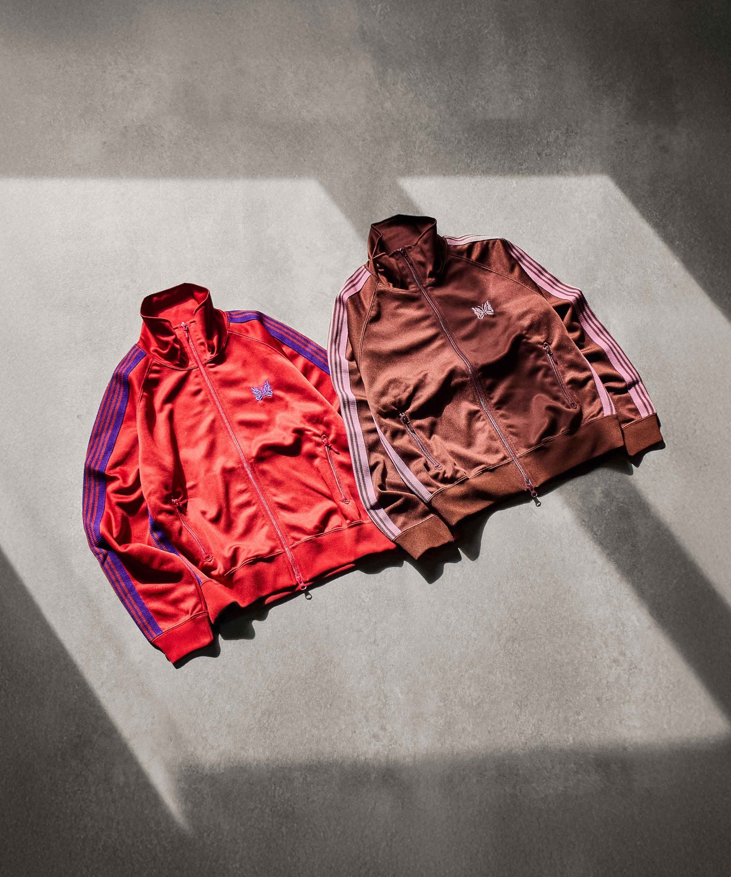 NEEDLES/TRACK JACKET - POLY SMOOTH