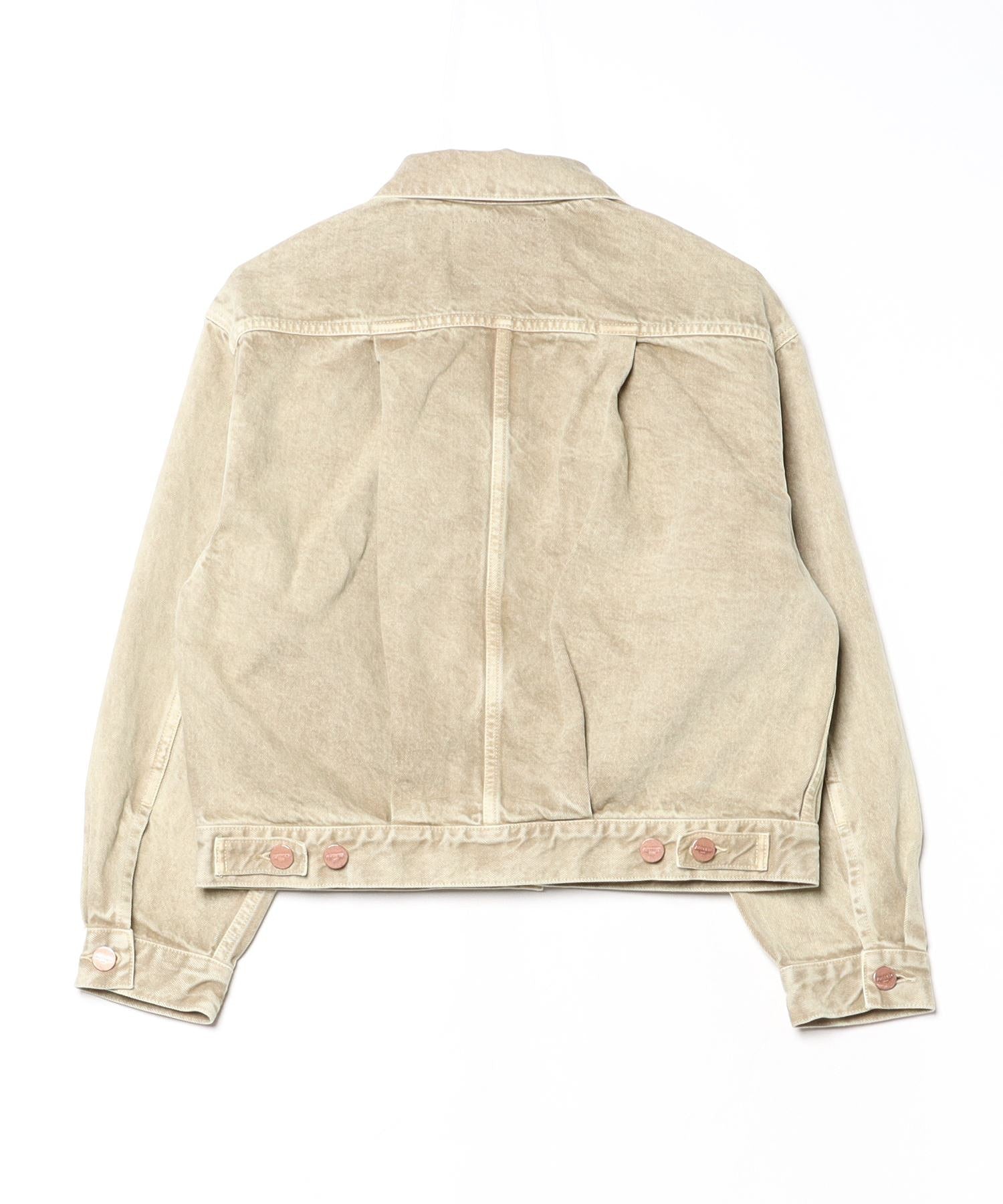 AUTHEN/JUMBLE DYE TRUCKER JACKET