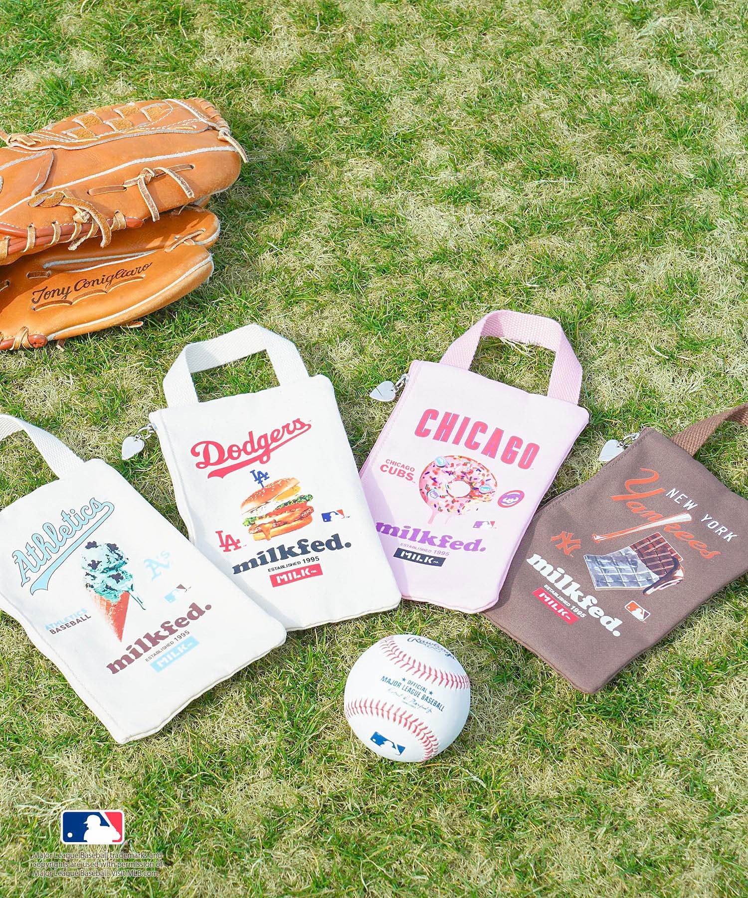 MILKFED. × MLB POUCH