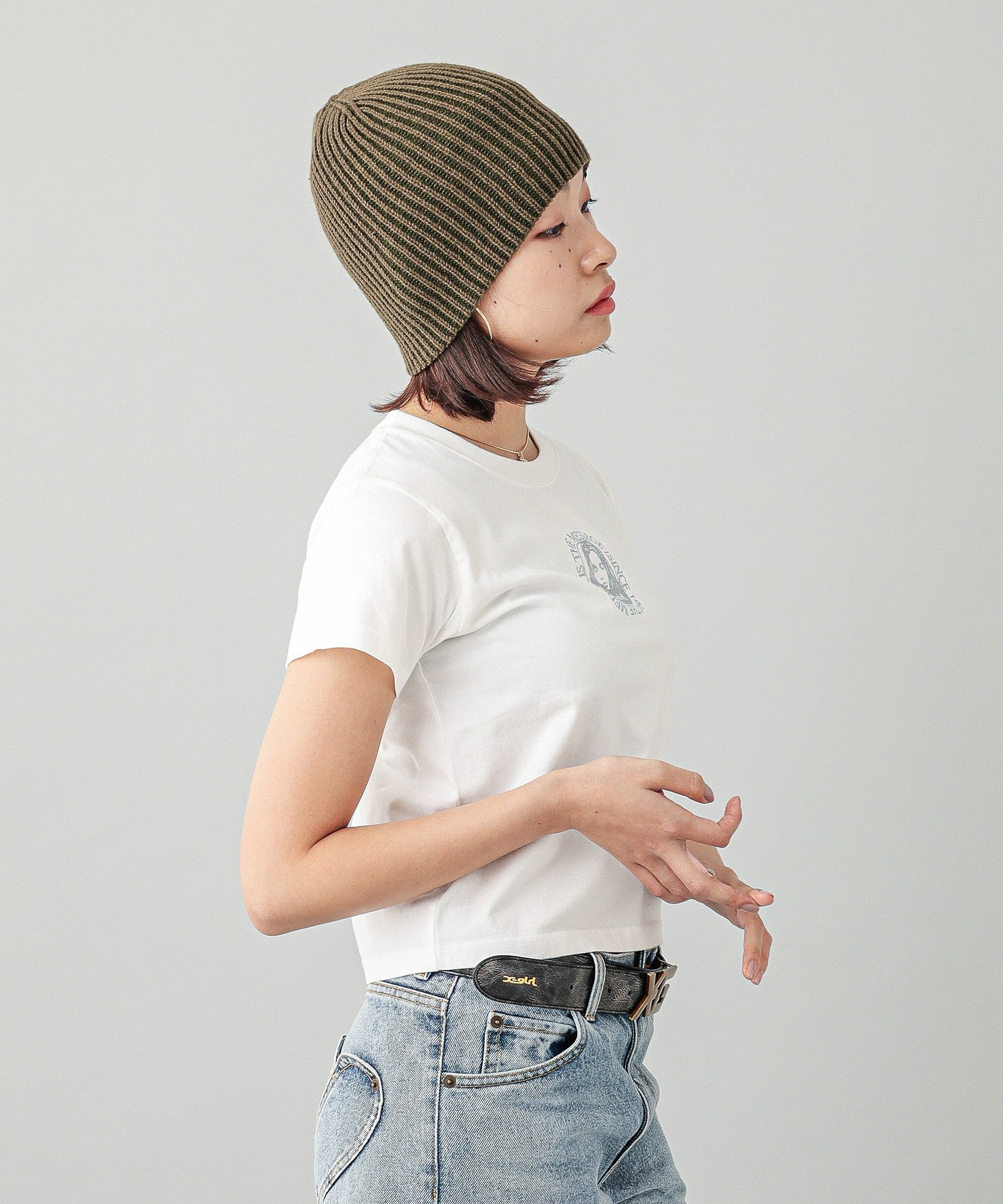 FACE ROUNDED SQUARE S/S BABY TEE