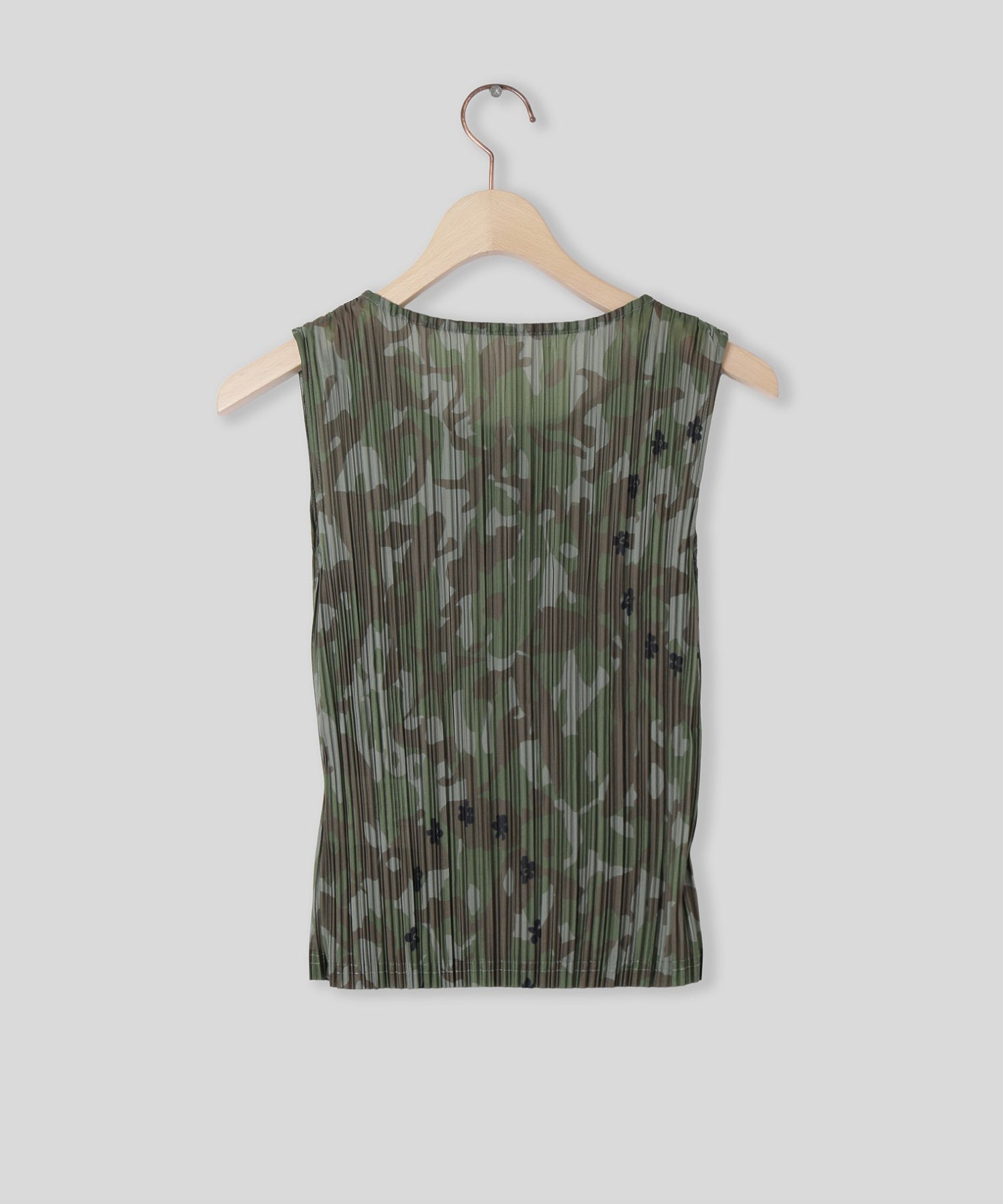 PERKS AND MINI/パークスアンドミニ/W KALLIMA PLEATED TANK TOP 4636